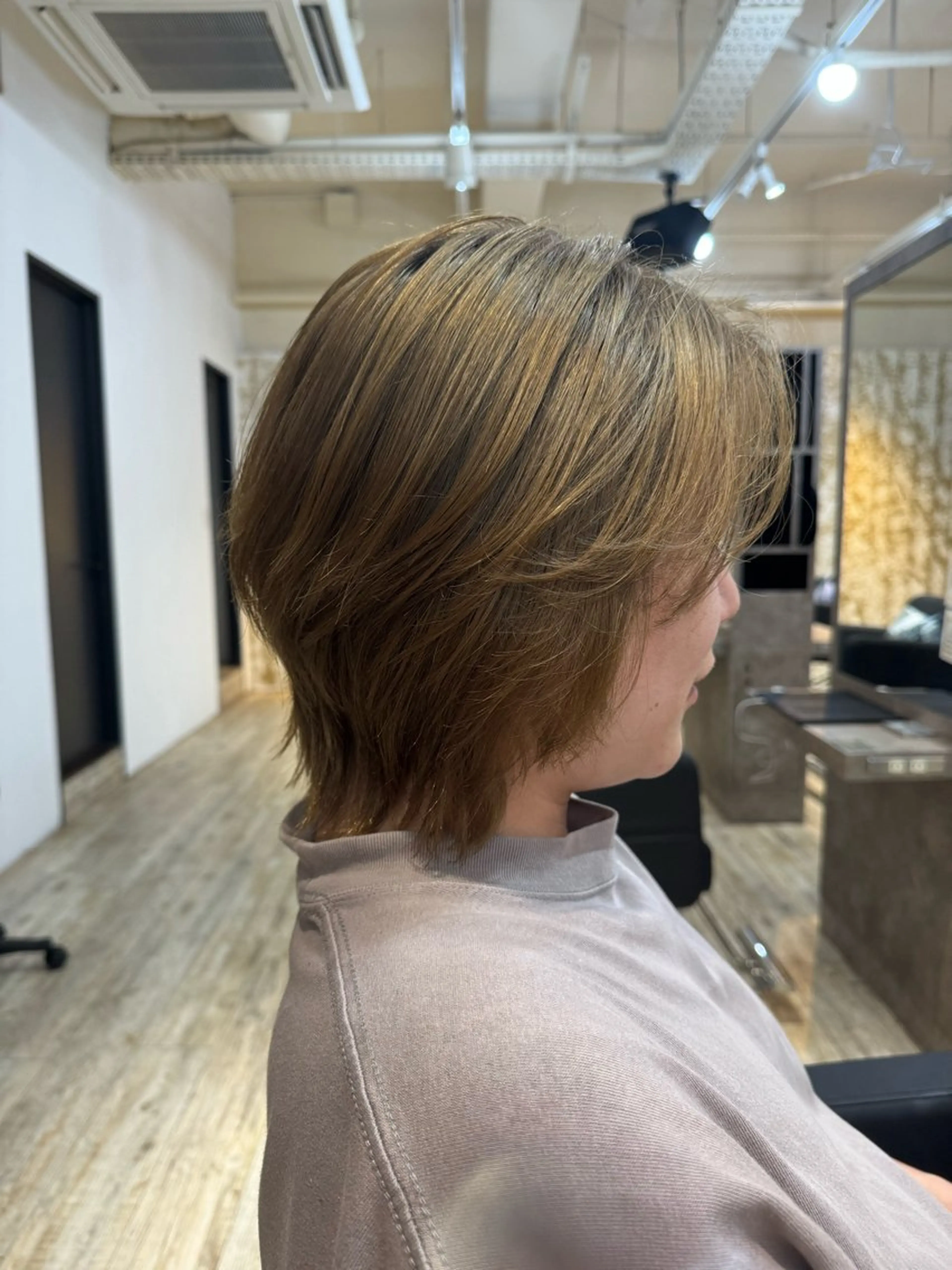 ショート 久保田 汐音のヘアスタイル