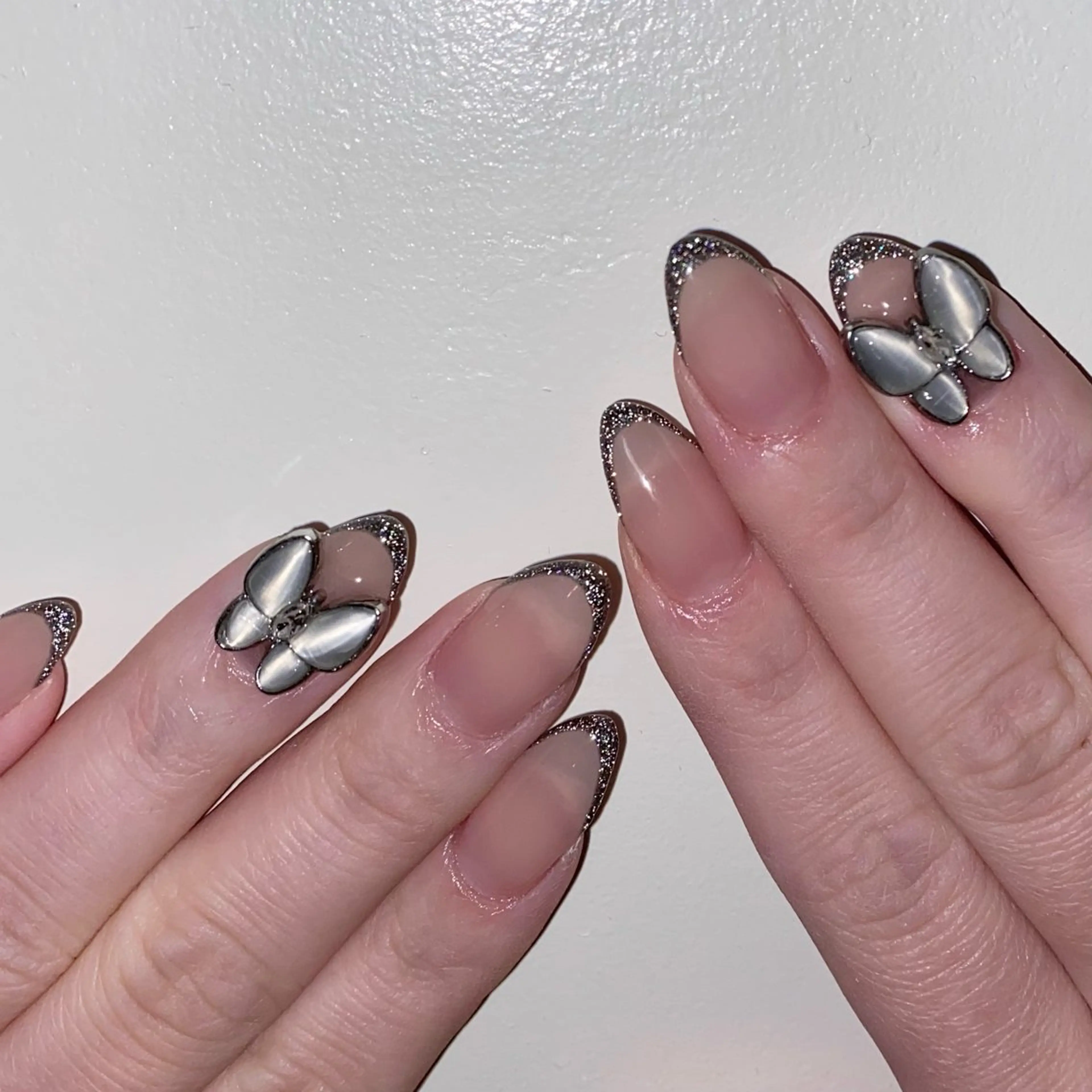 ネイル フラッシュネイル ハンドネイル Luna 【Li'ame】のネイルデザイン