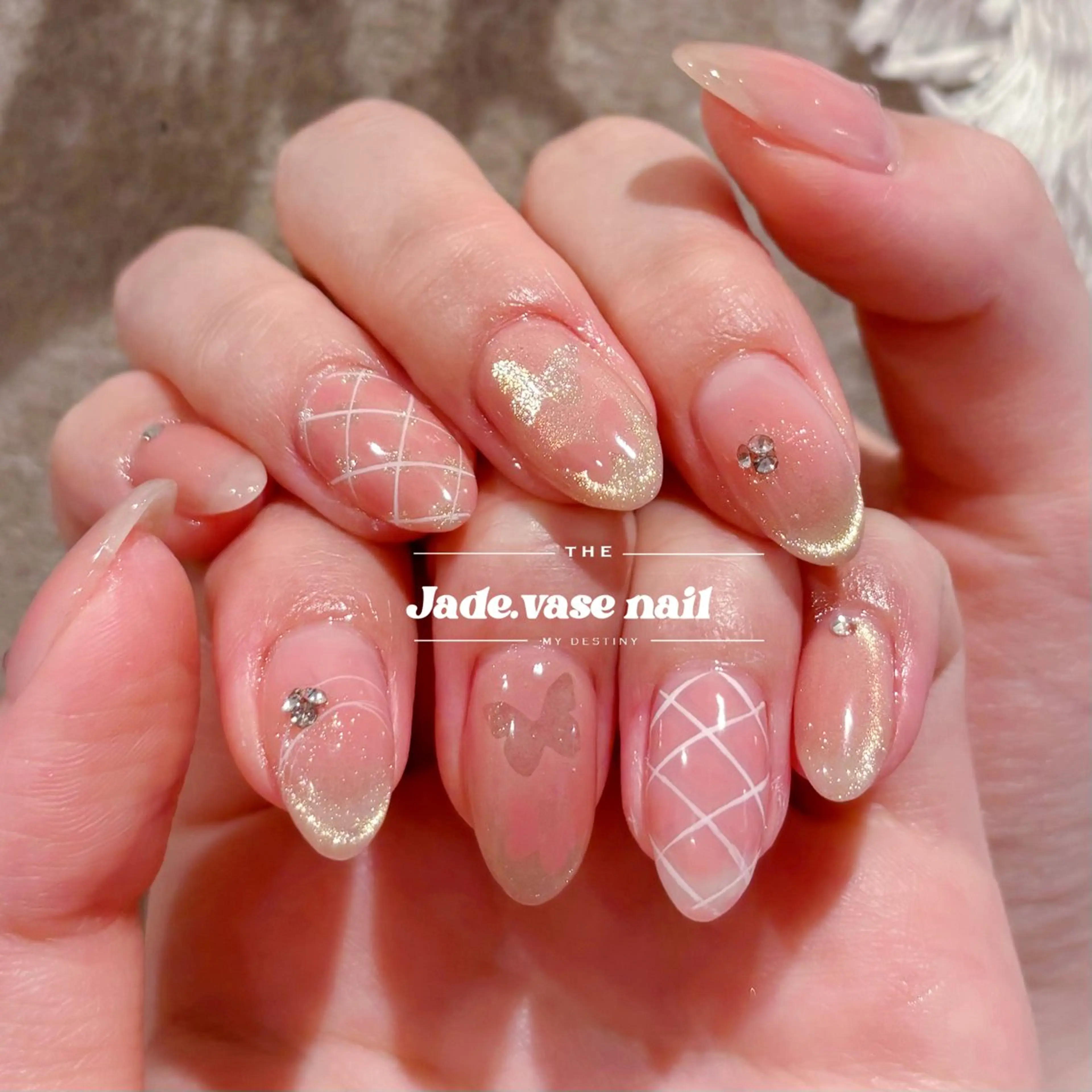 ネイル ハンドネイル ハンドケア ✰Jade.vase 银座のネイルデザイン