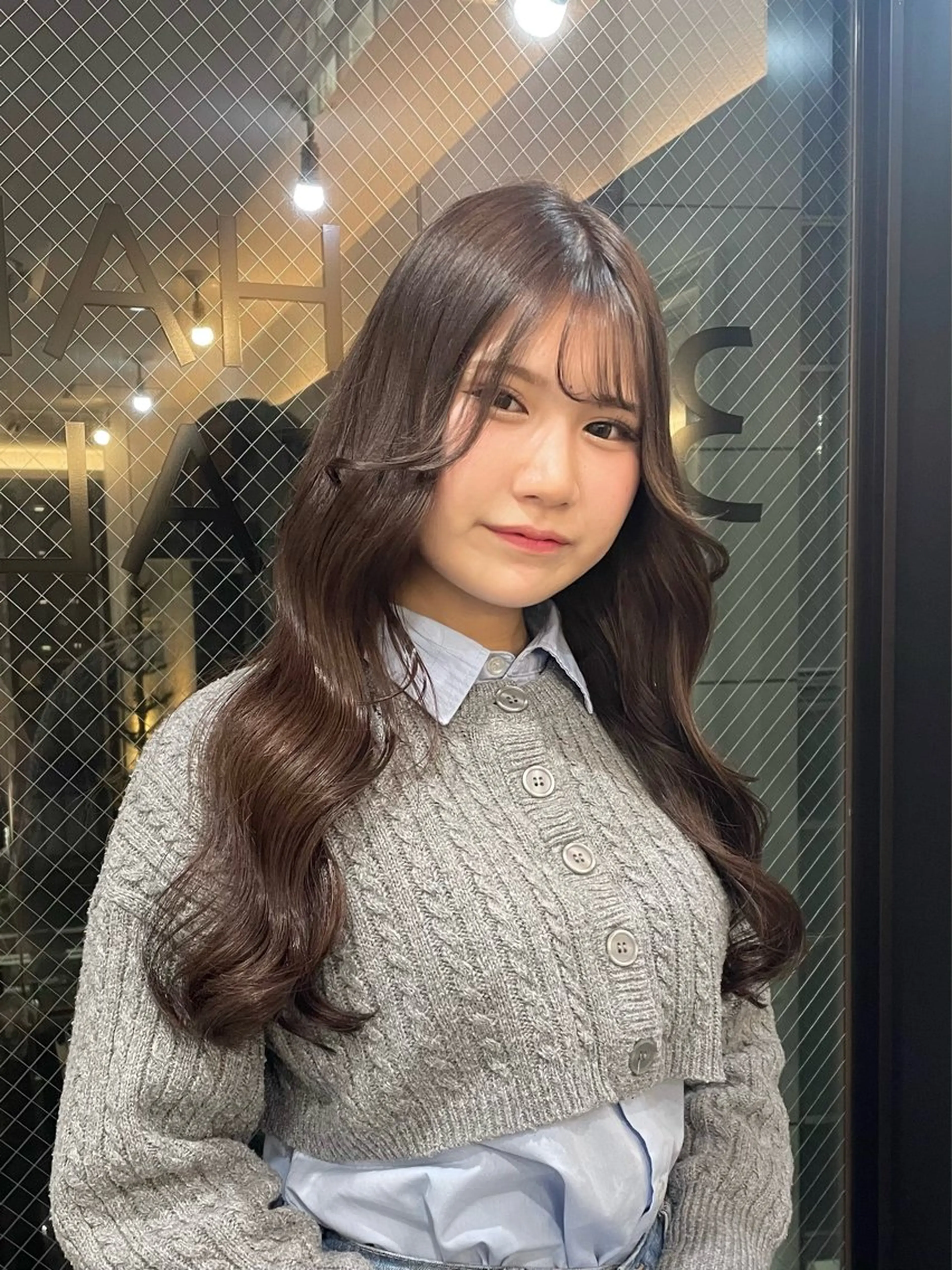 セミロング カラー ブリーチ 透明感カラー ヘアカラー トリートメント 💝ブリーチ ショート/れい💝のヘアスタイル