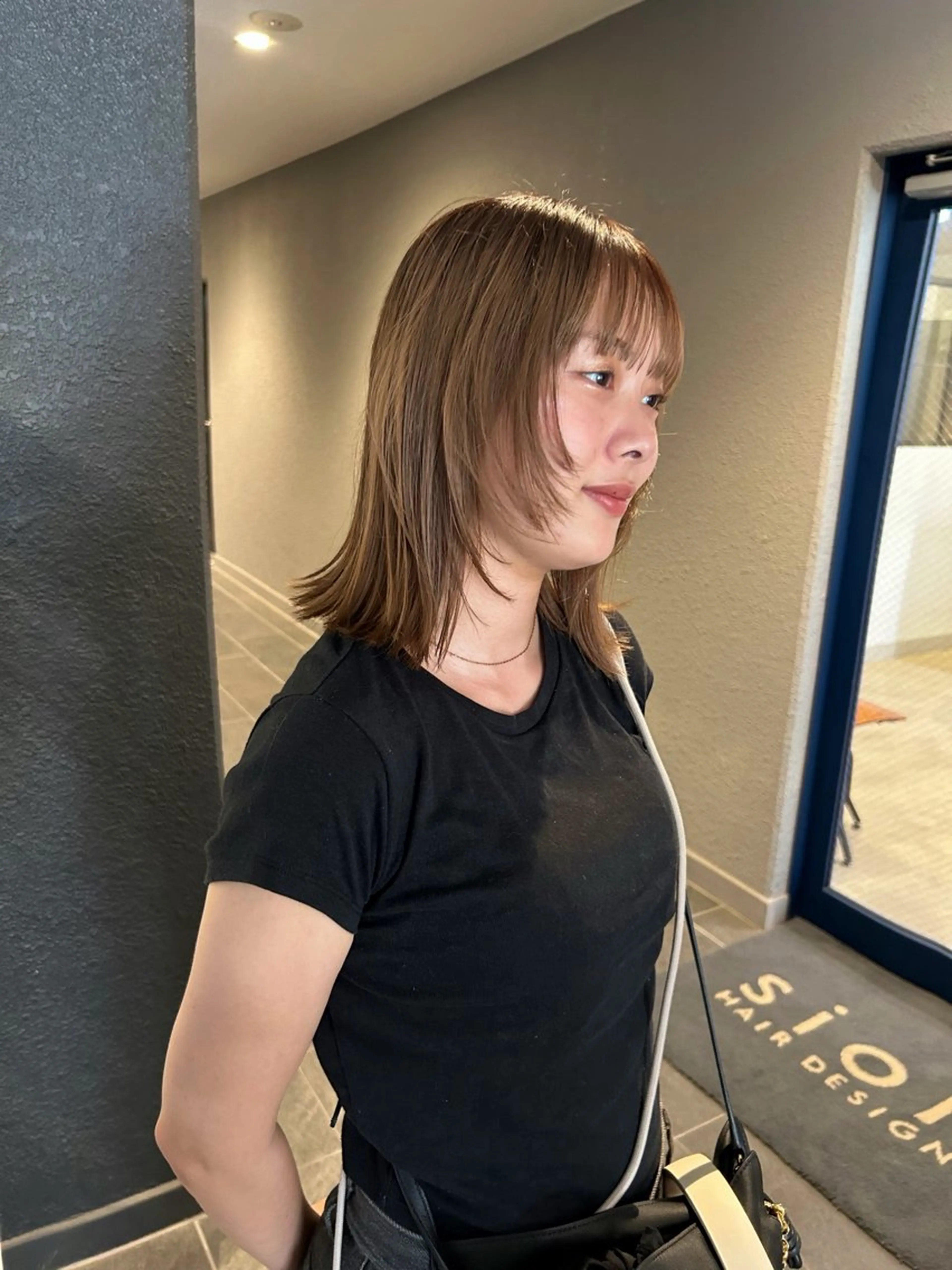 ショート カラー カット ヘアカラー トリートメント 透明感カラー レイヤーカット りなのヘアスタイル