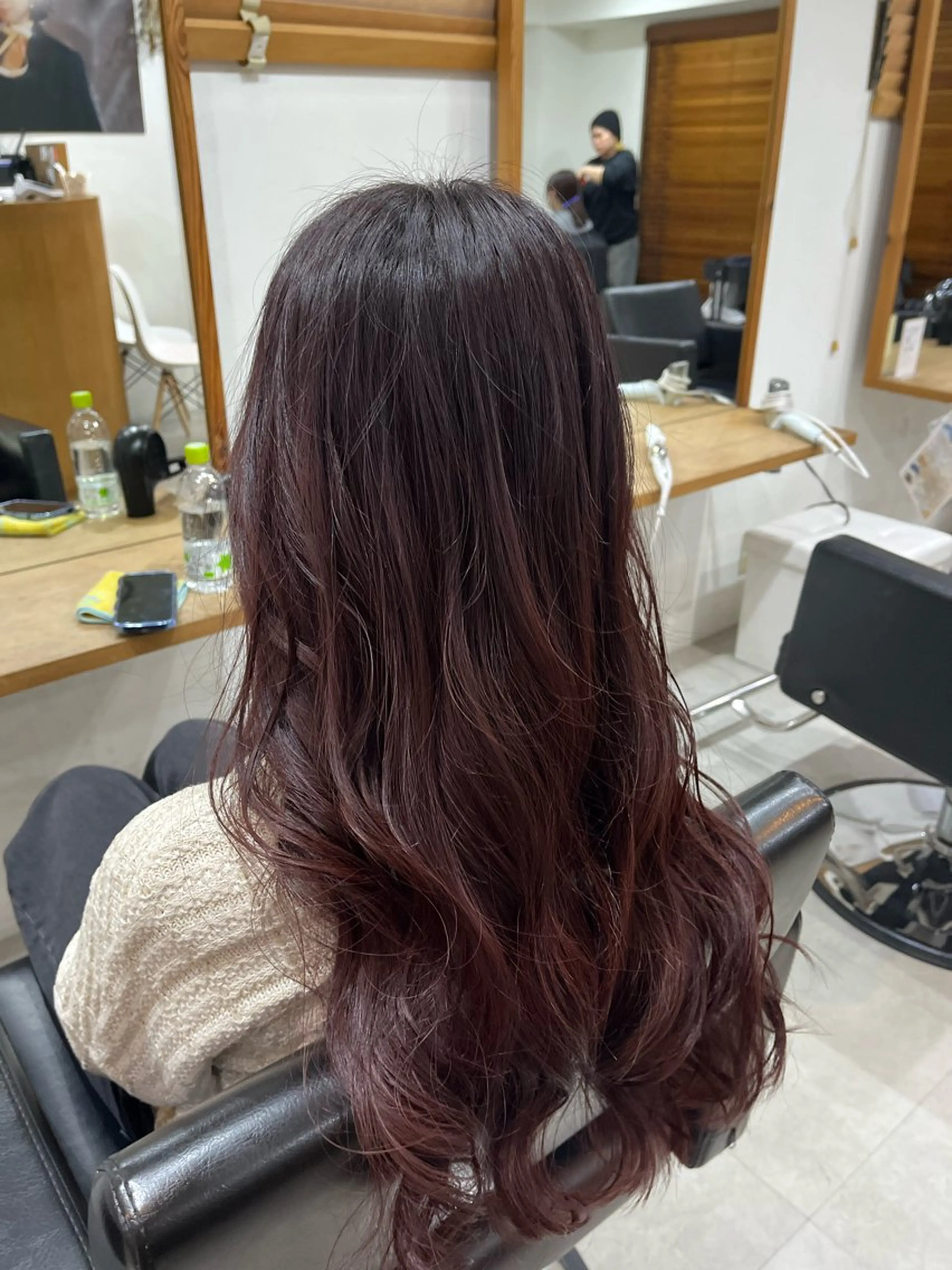 ロング カラー カット ヘアカラー ✨🎨ブリーチなし 透明感カラー✨美友のヘアスタイル