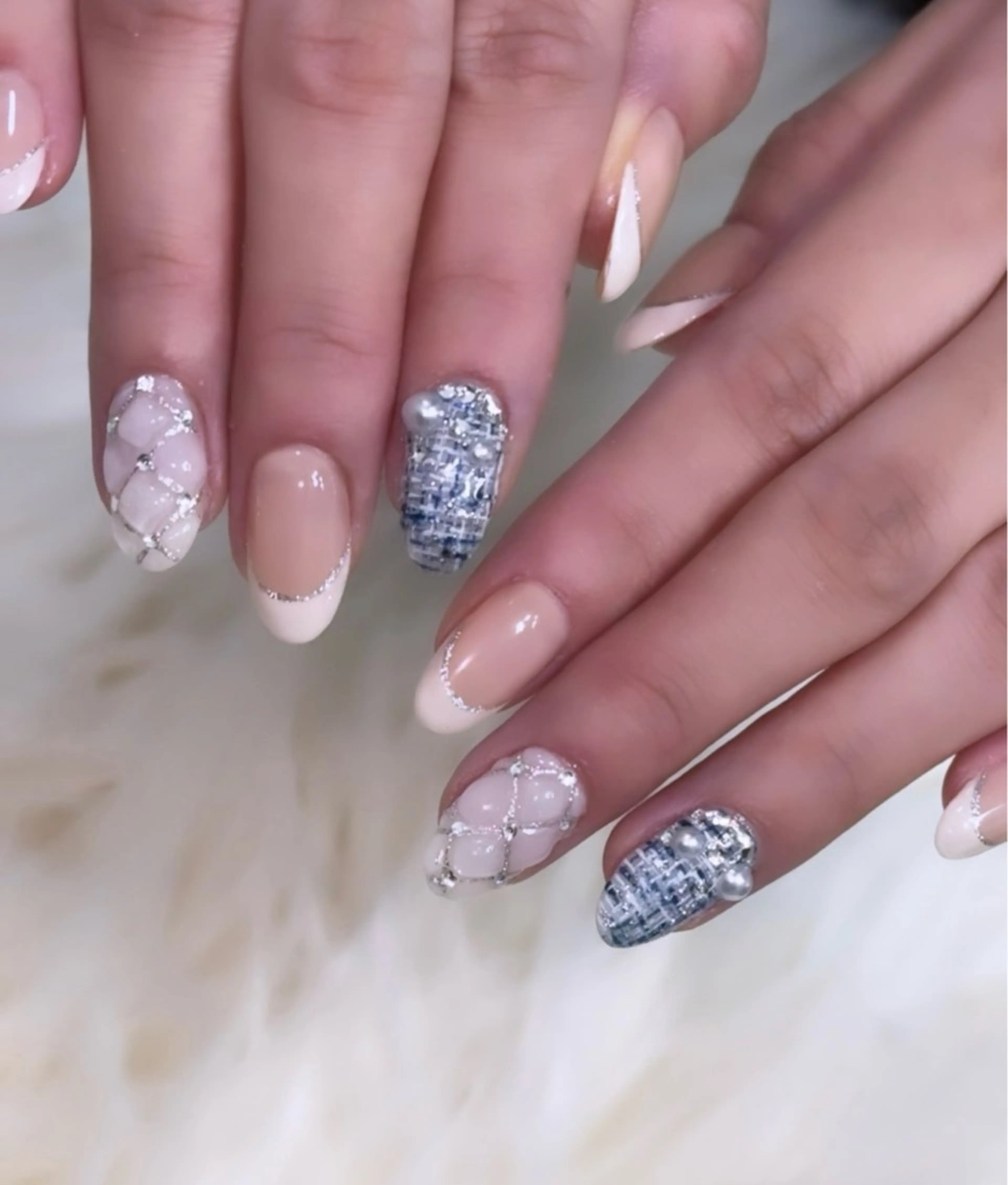 ネイル アートネイル フレンチネイル bea nailのネイルデザイン