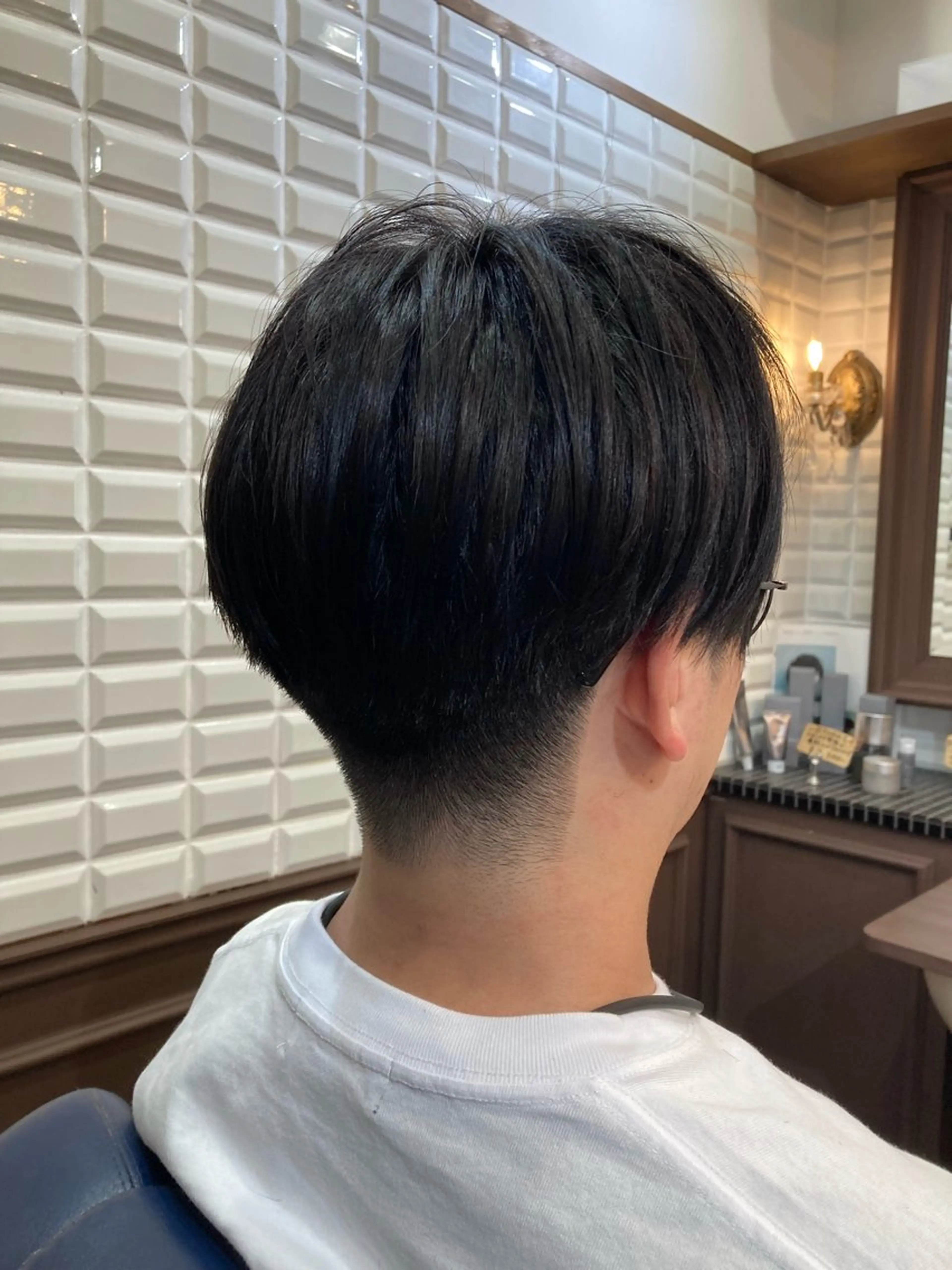 メンズ 刈り上げ ルピナス中田店長 山口大地のヘアスタイル