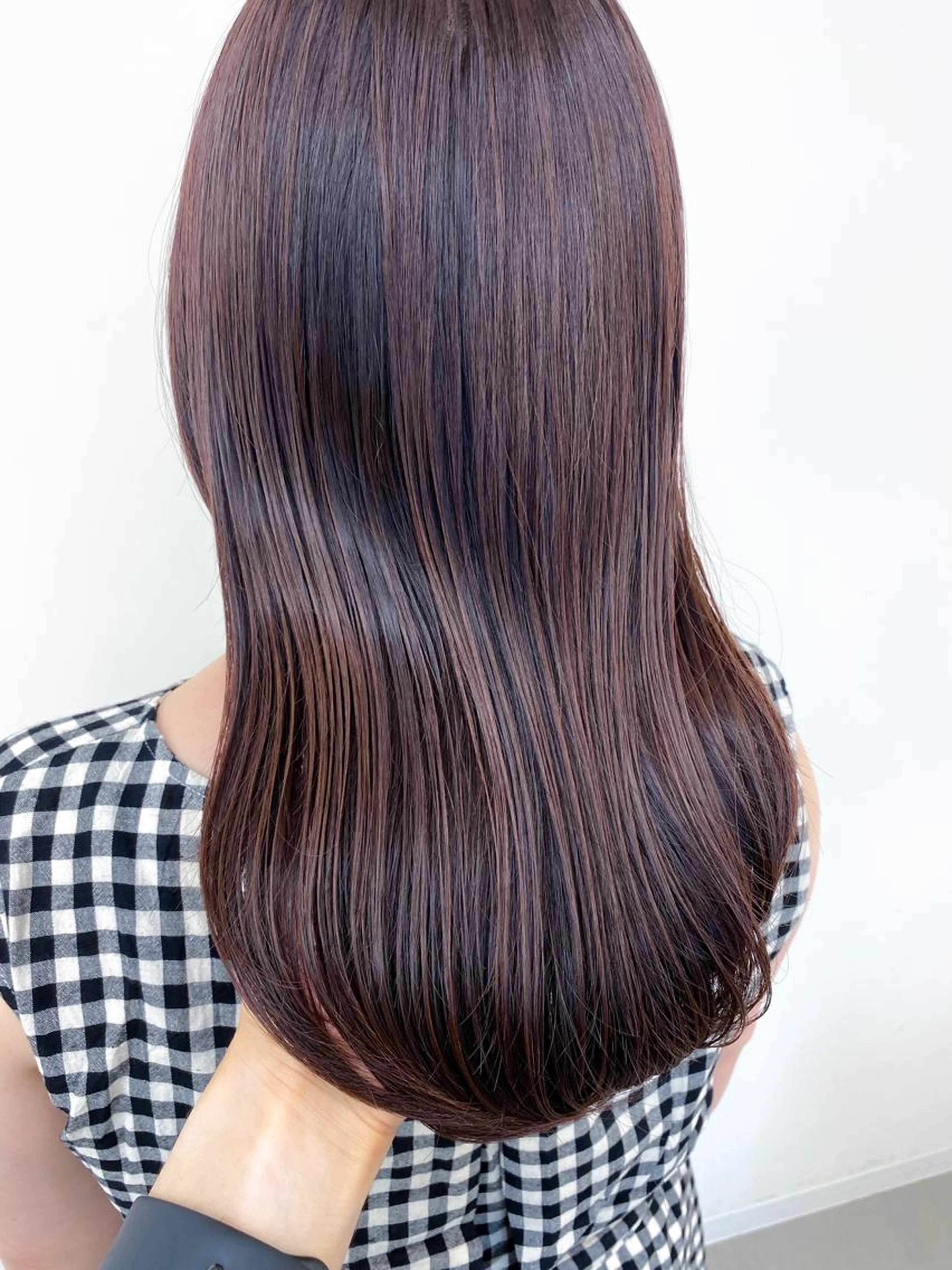 💙URBANご来店新規&再来全員💙【天使の輪☆超人気】ハイ透明感カラー+髪質改善酸熱トリートメントの写真