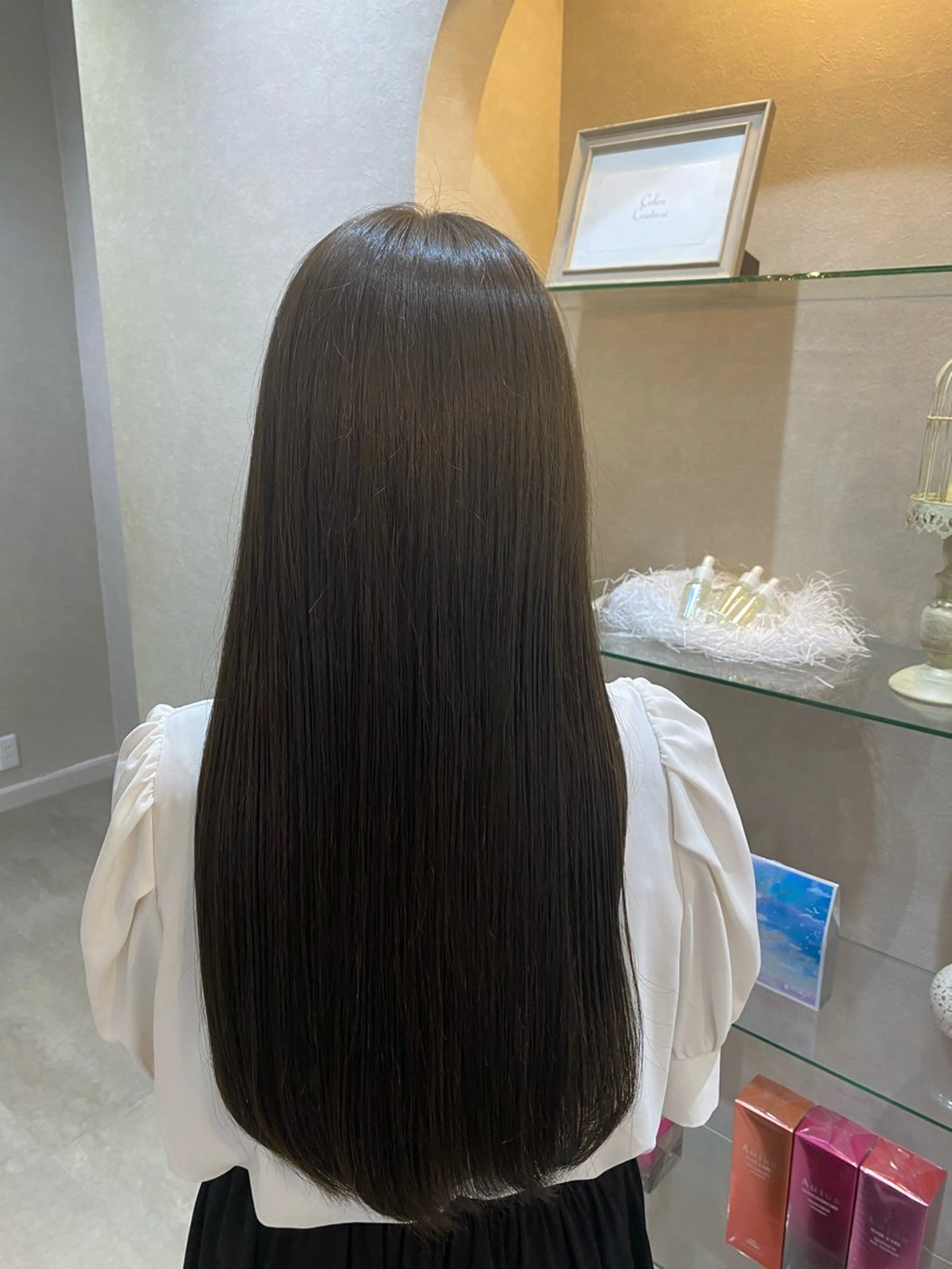 ロング カラー ブラウンカラー 透明感カラー 🤎🧸 りなのヘアスタイル