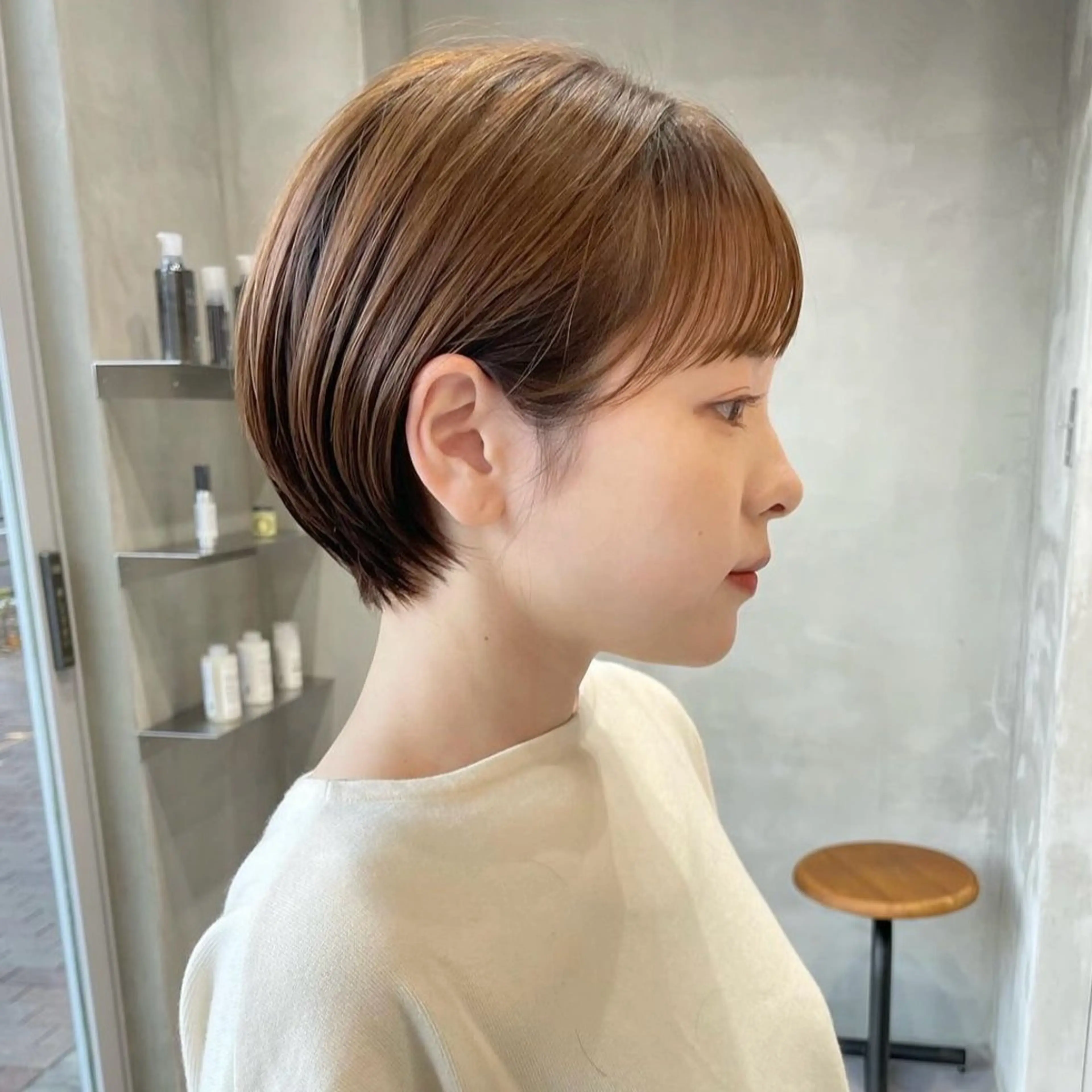 ショート カラー カット ヘアカラー おぐらみゆう 🍎ボブ/ショートのヘアスタイル