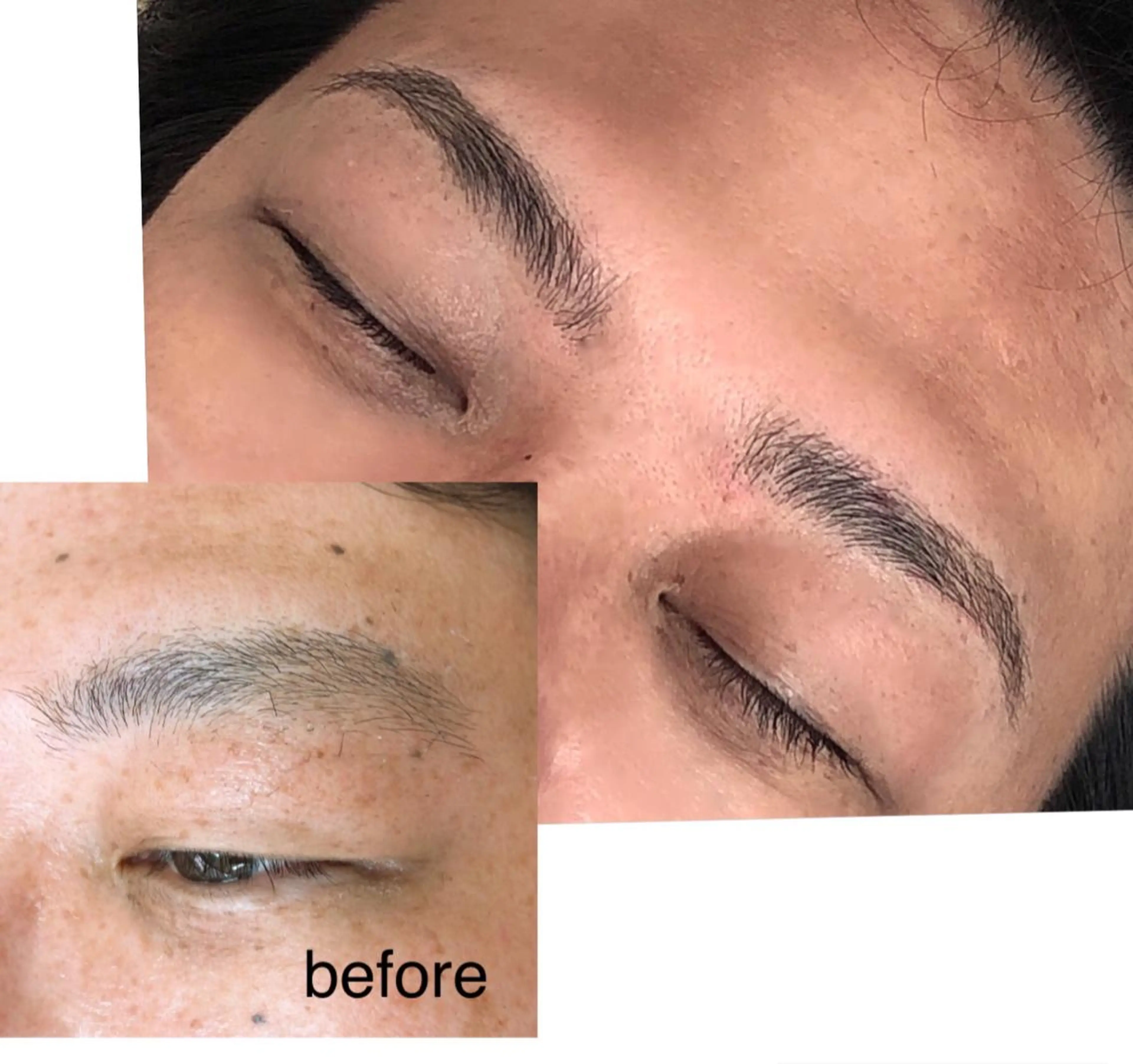 ワックス脱毛 眉カット laera.gtd SATOのヘアスタイル