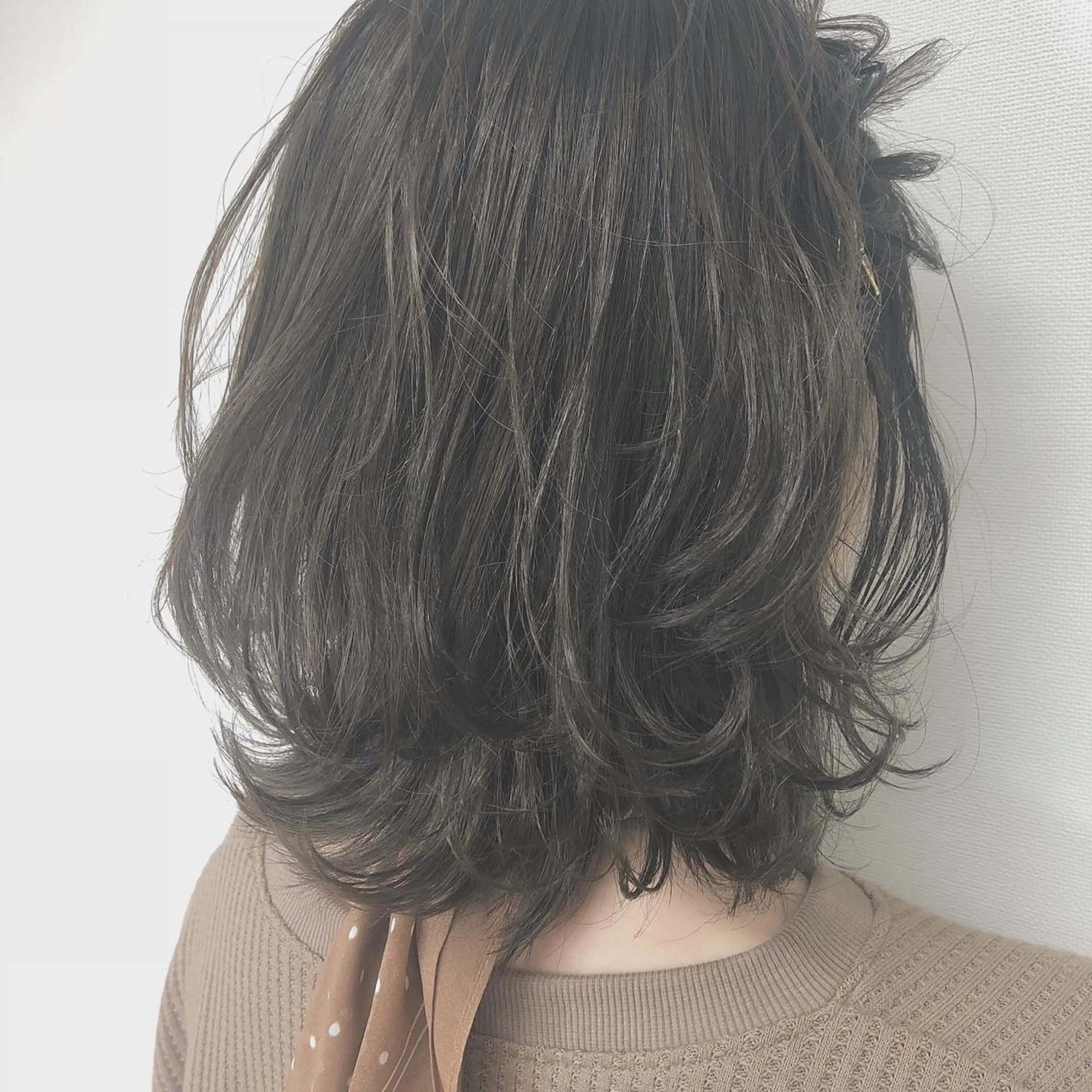 ミディアム ヘアカラー sano sayakaのヘアスタイル