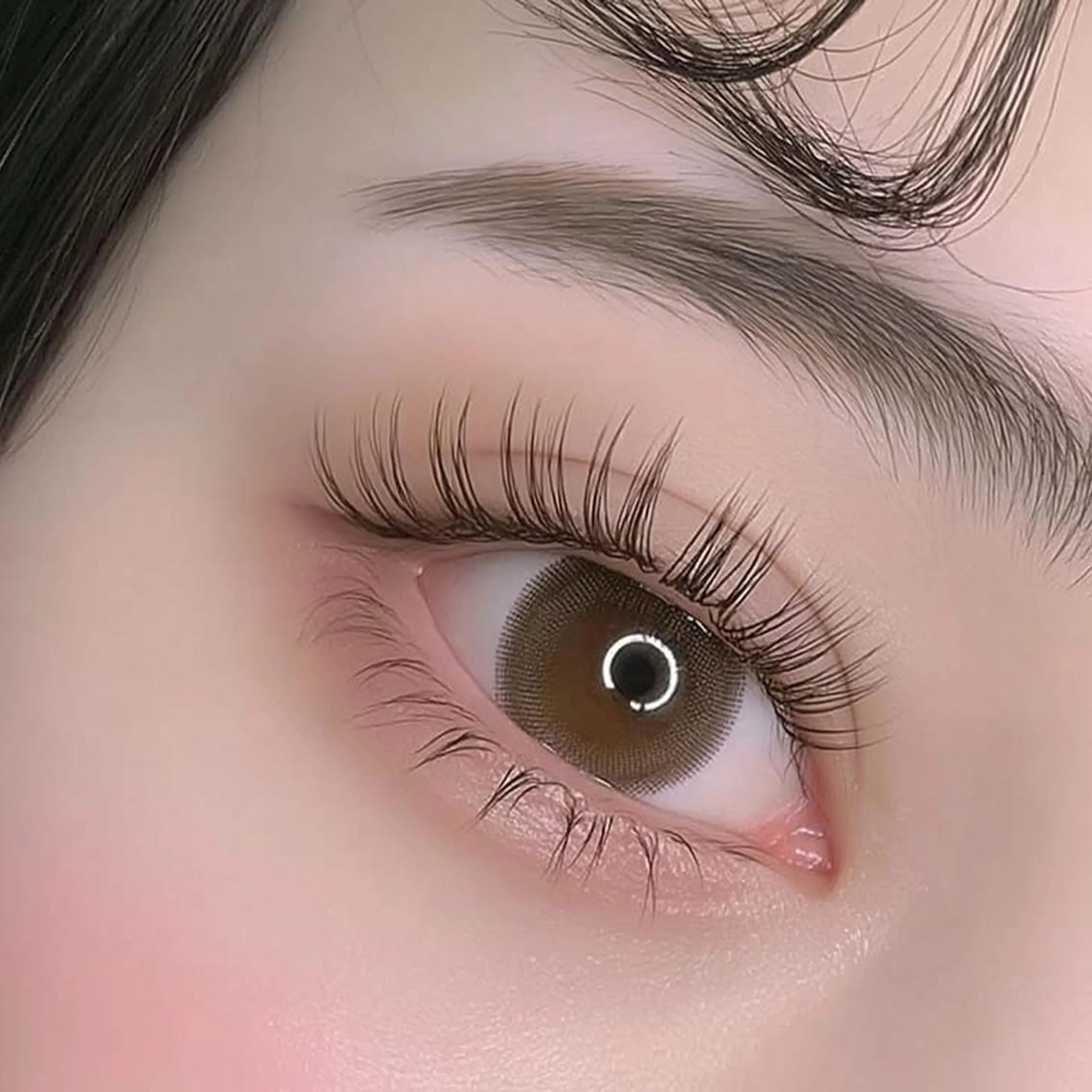 マツエク・マツパ 束感まつ毛 韓国風マツエク パリジェンヌラッシュリフト まつげパーマ マツパ PLATINUM DOLL arisaのマツエク・マツパデザイン