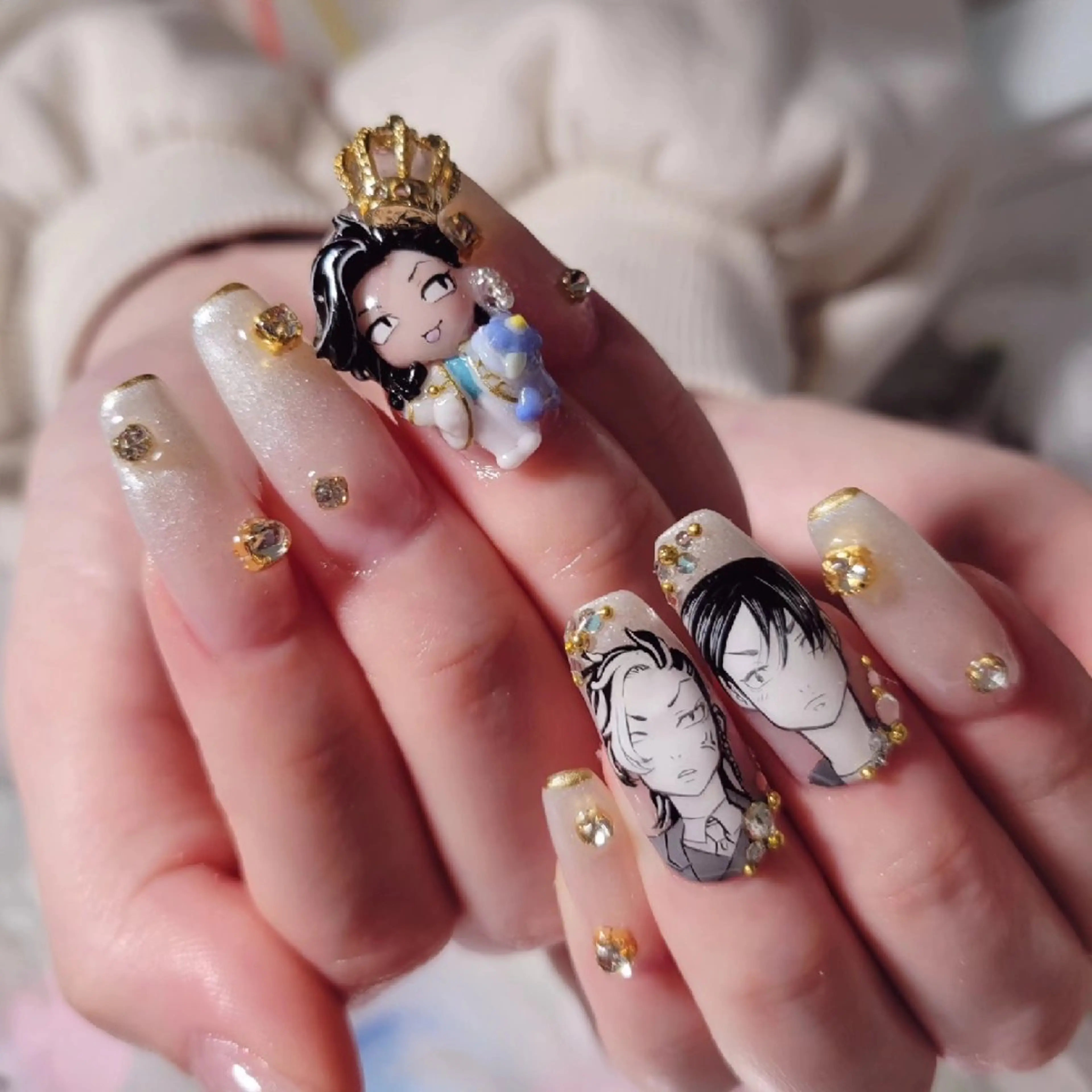 ネイル アートネイル ジェルネイル おで@ oderi_nailのネイルデザイン