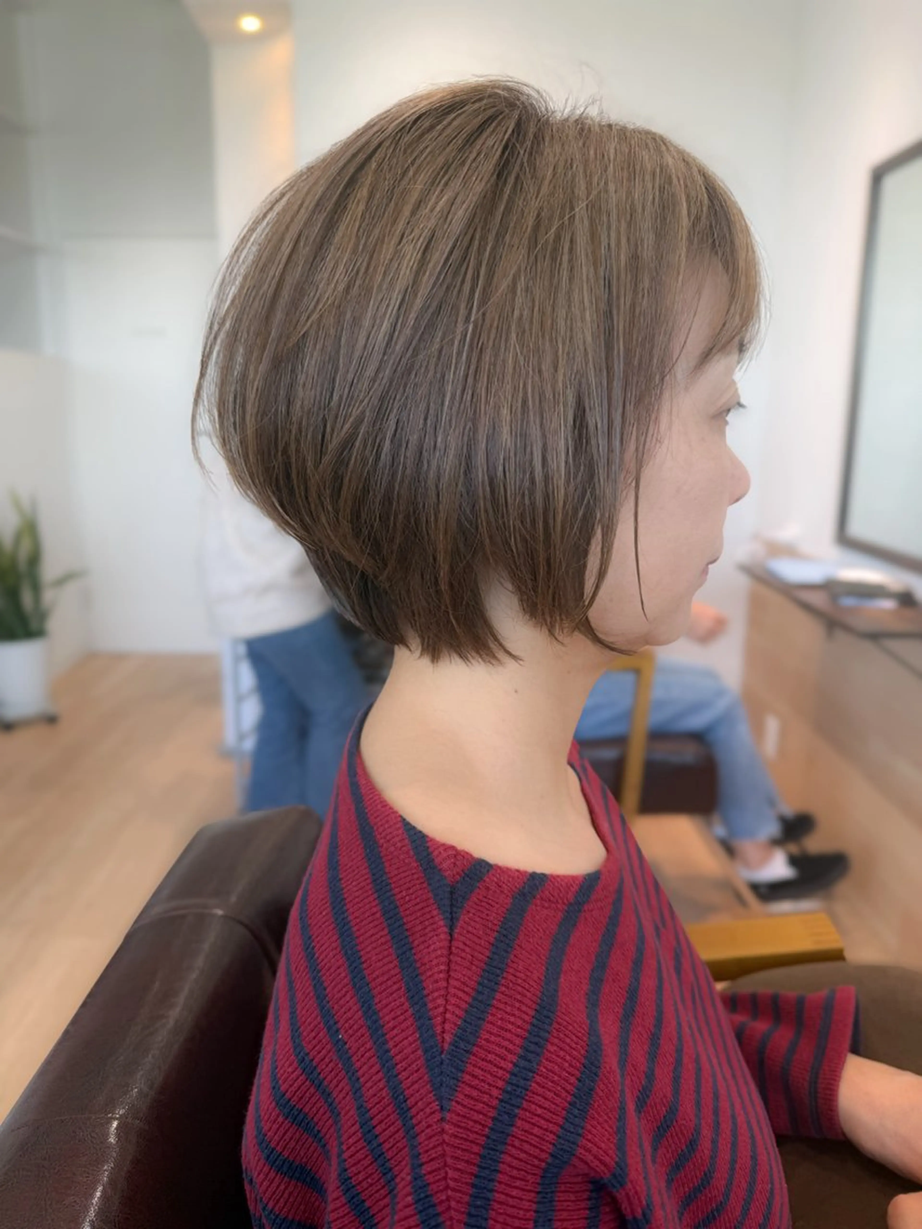 ショート 山田 有希のヘアスタイル