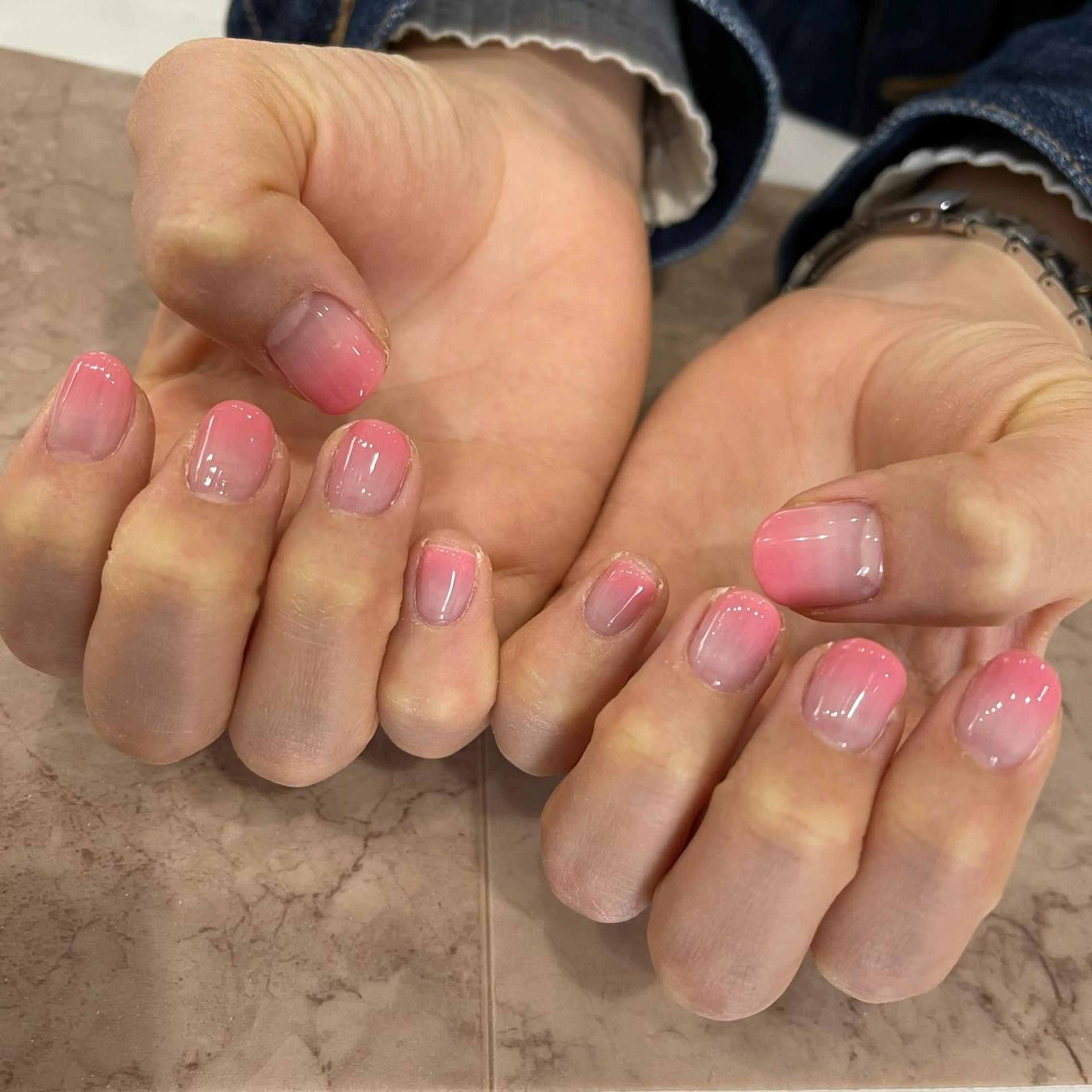 ネイル グラデーション Wish Nail 恒川のネイルデザイン