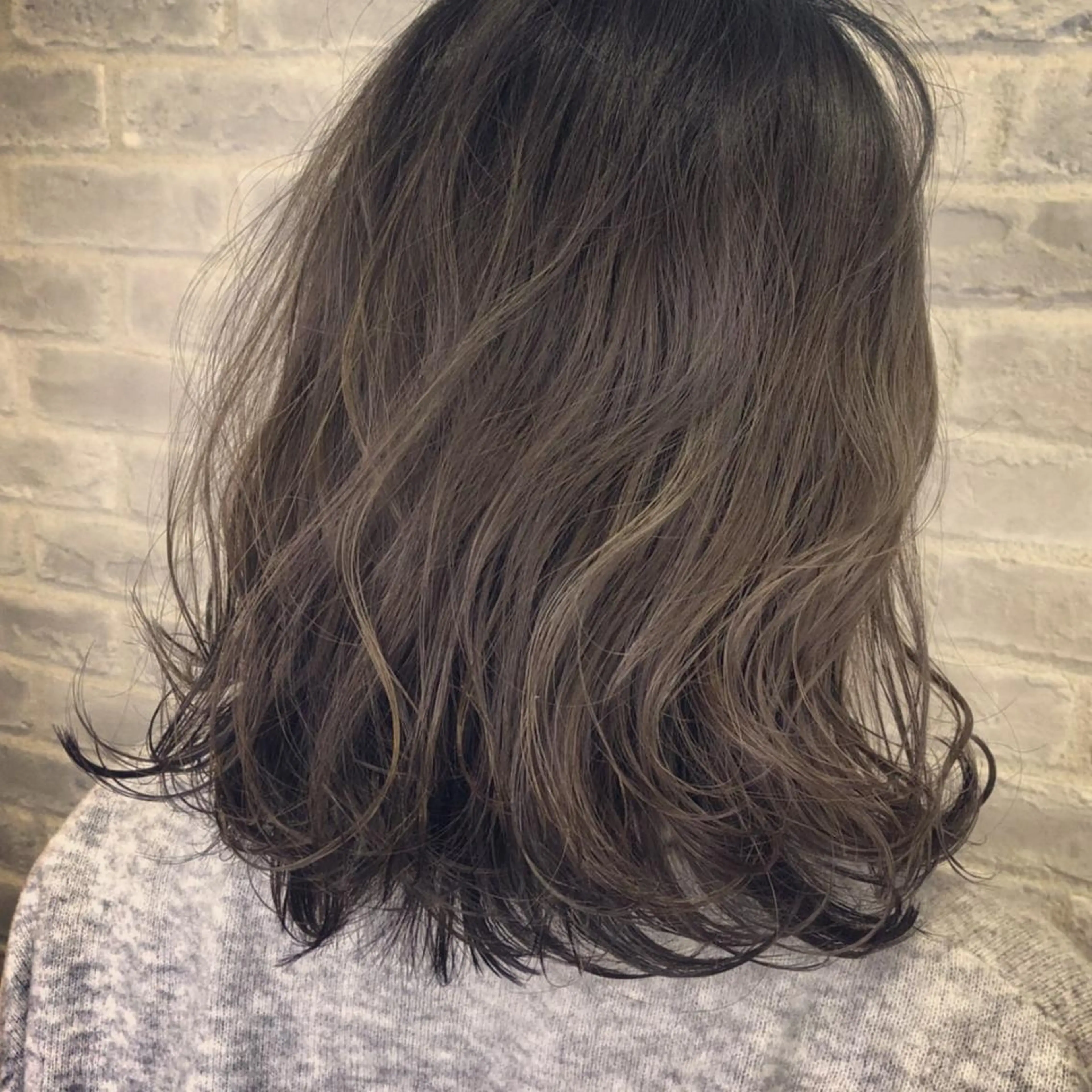 ミディアム カラー 髪質改善/レイヤー Chere狭山のヘアスタイル