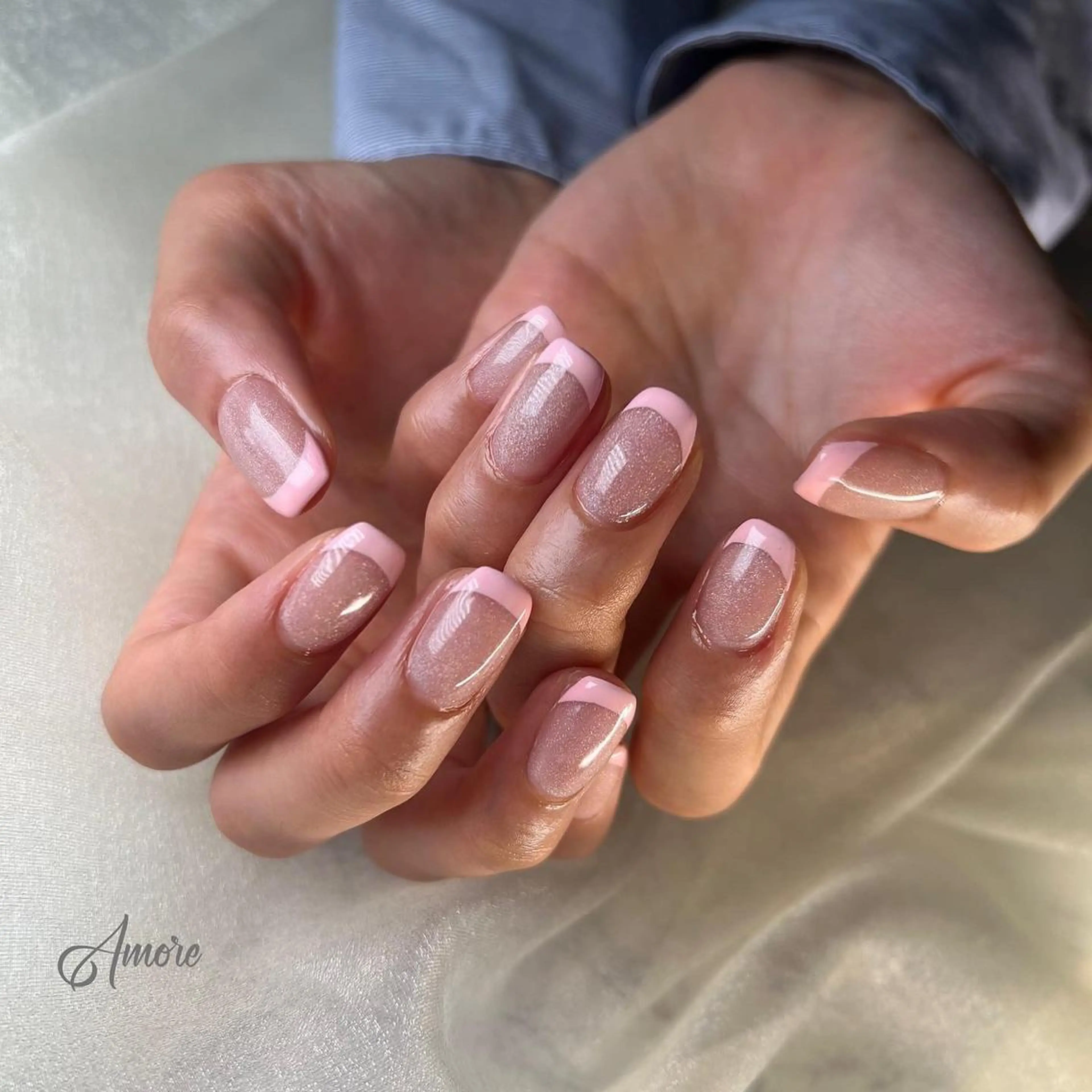 ネイル ジェルネイル 氷ネイル・うるうるネイル マグネットネイル ミラーネイル ニュアンスネイル You kyehwaのネイルデザイン