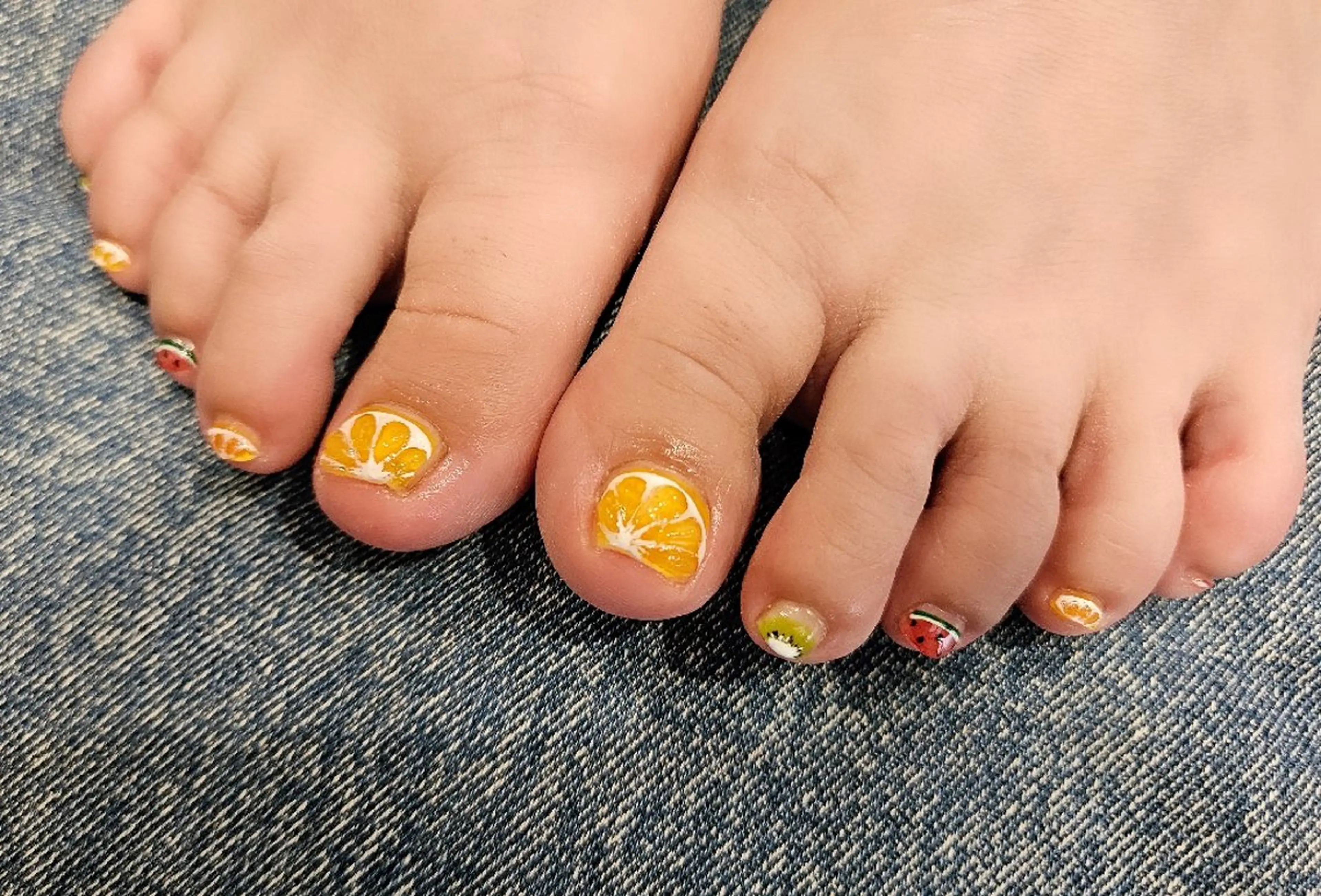 ネイル フットネイル 関口 友菜のヘアスタイル