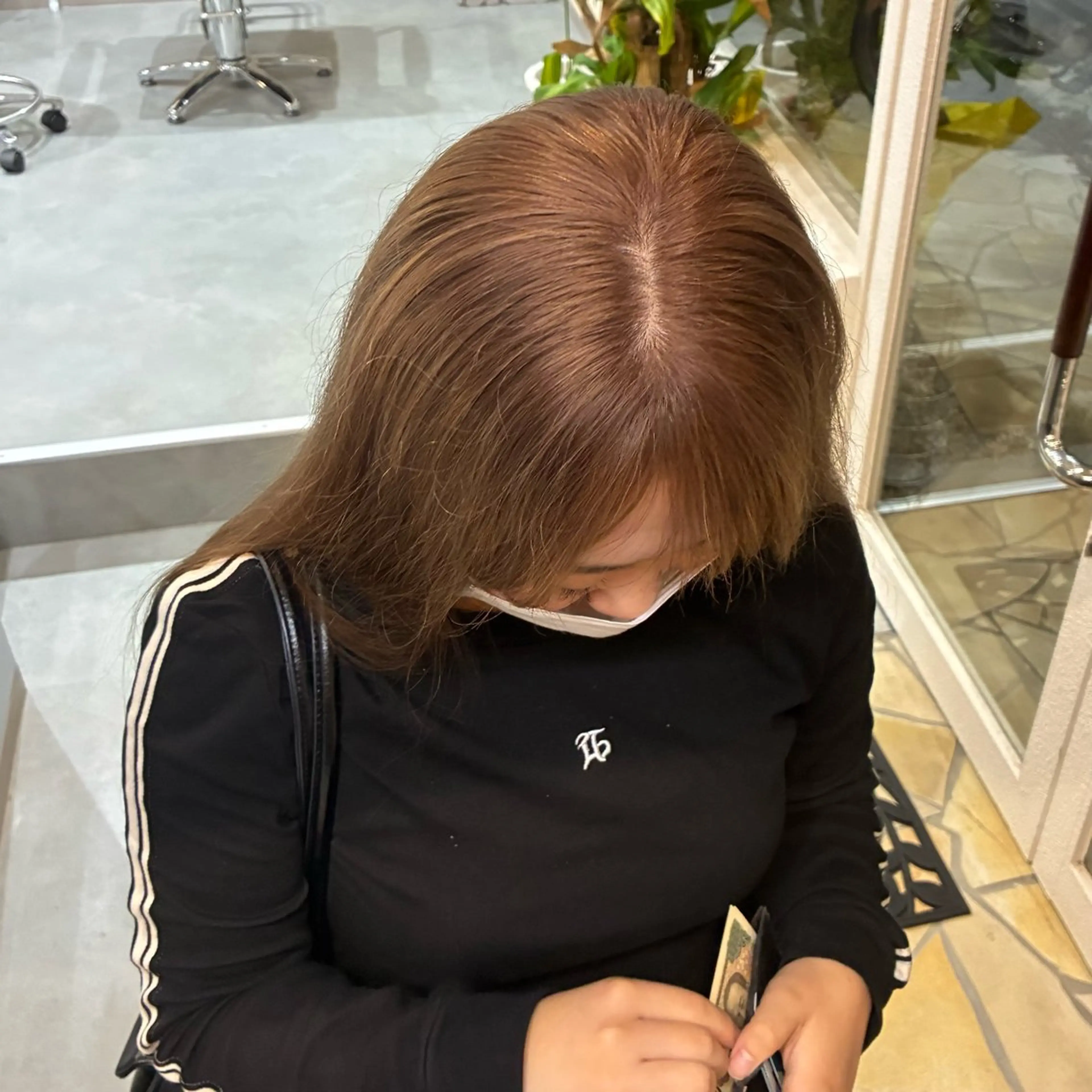 ロング ヘアカラー トリートメント ⟡.· ボブ/ レイヤーカット⟡.·のヘアスタイル