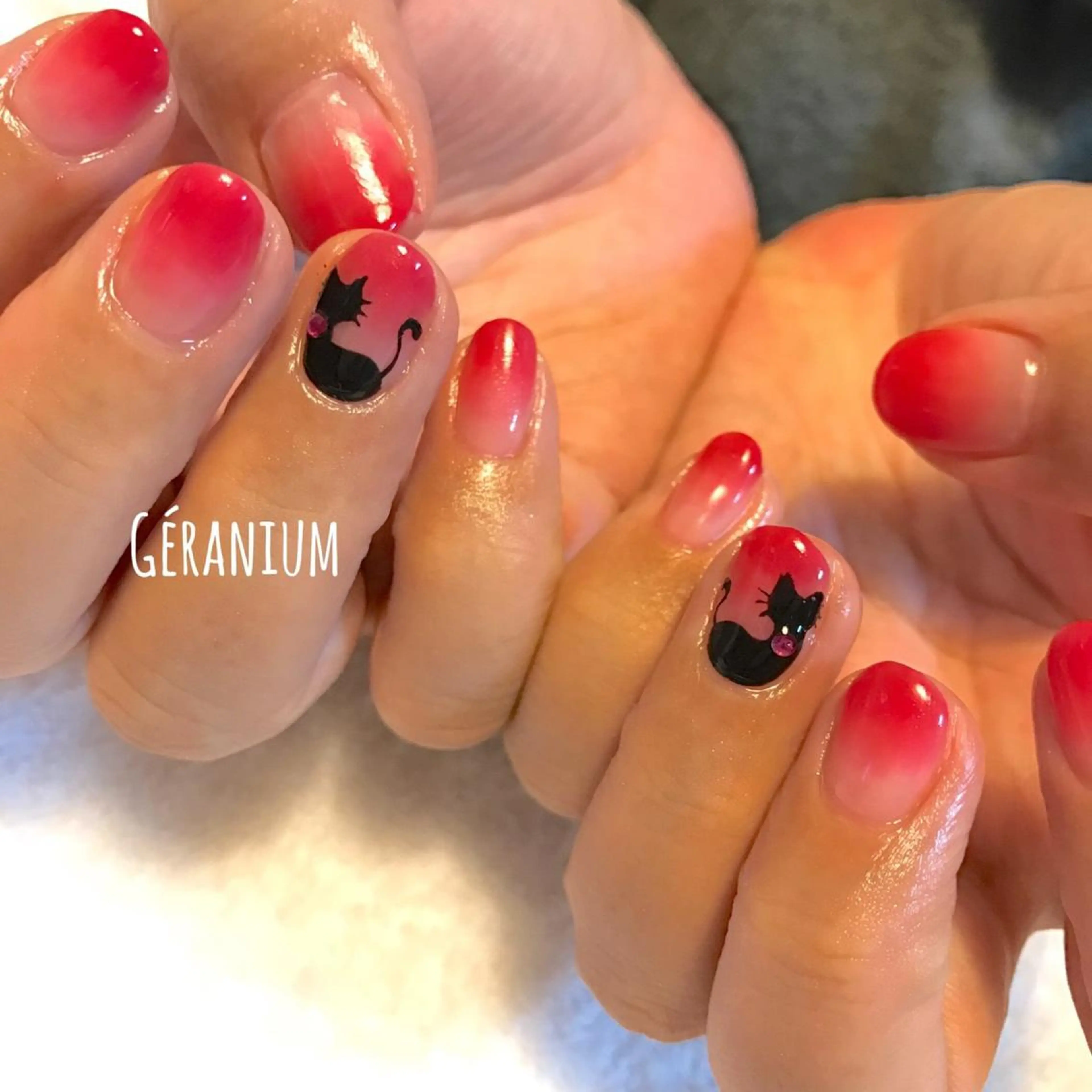 ネイル GéRanium Harukaのネイルデザイン