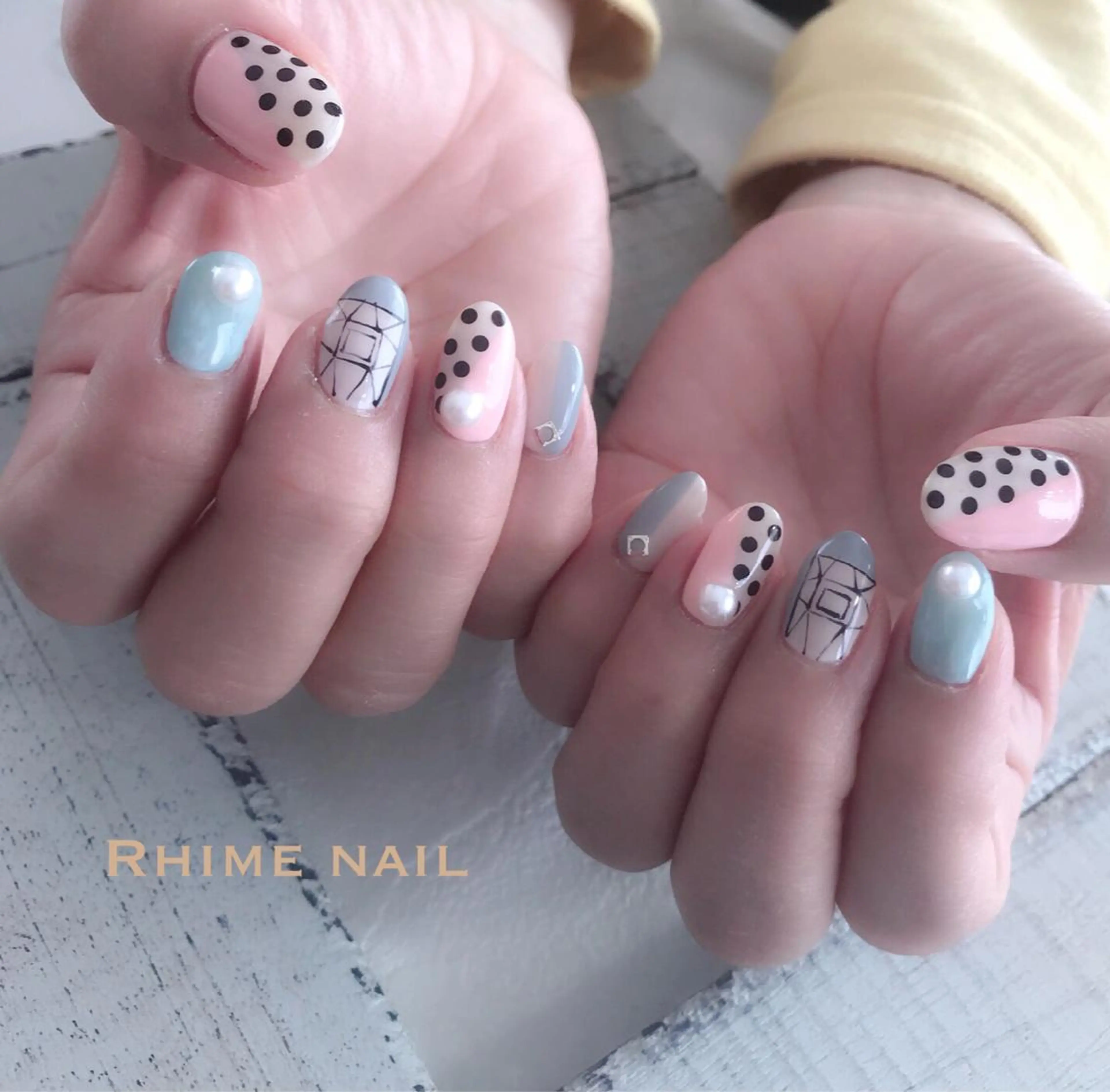 ネイル Rhime nail所属・Rhime nail ライムネイルのネイルデザイン
