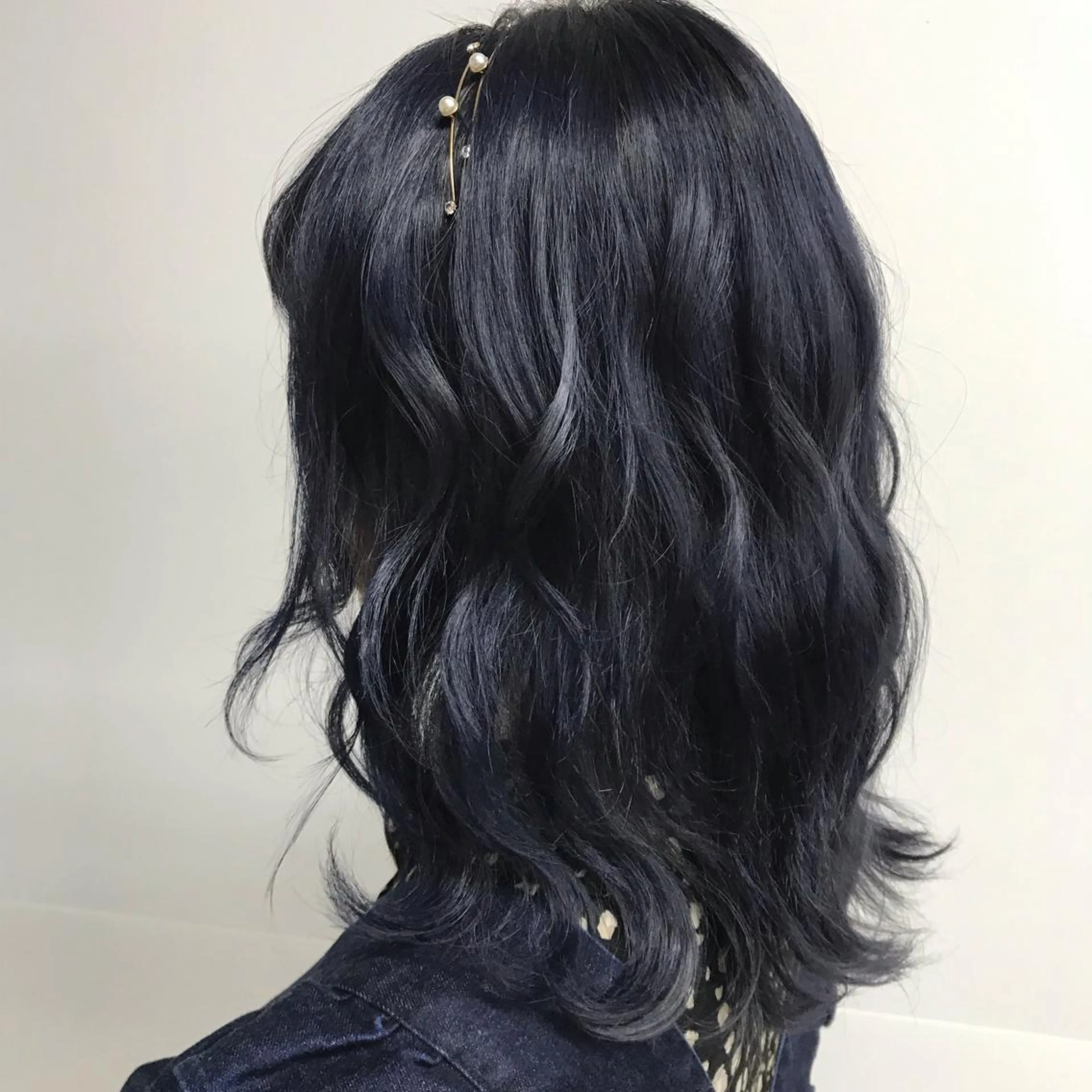 ミディアム ヘアカラー 横山 奈央のヘアスタイル