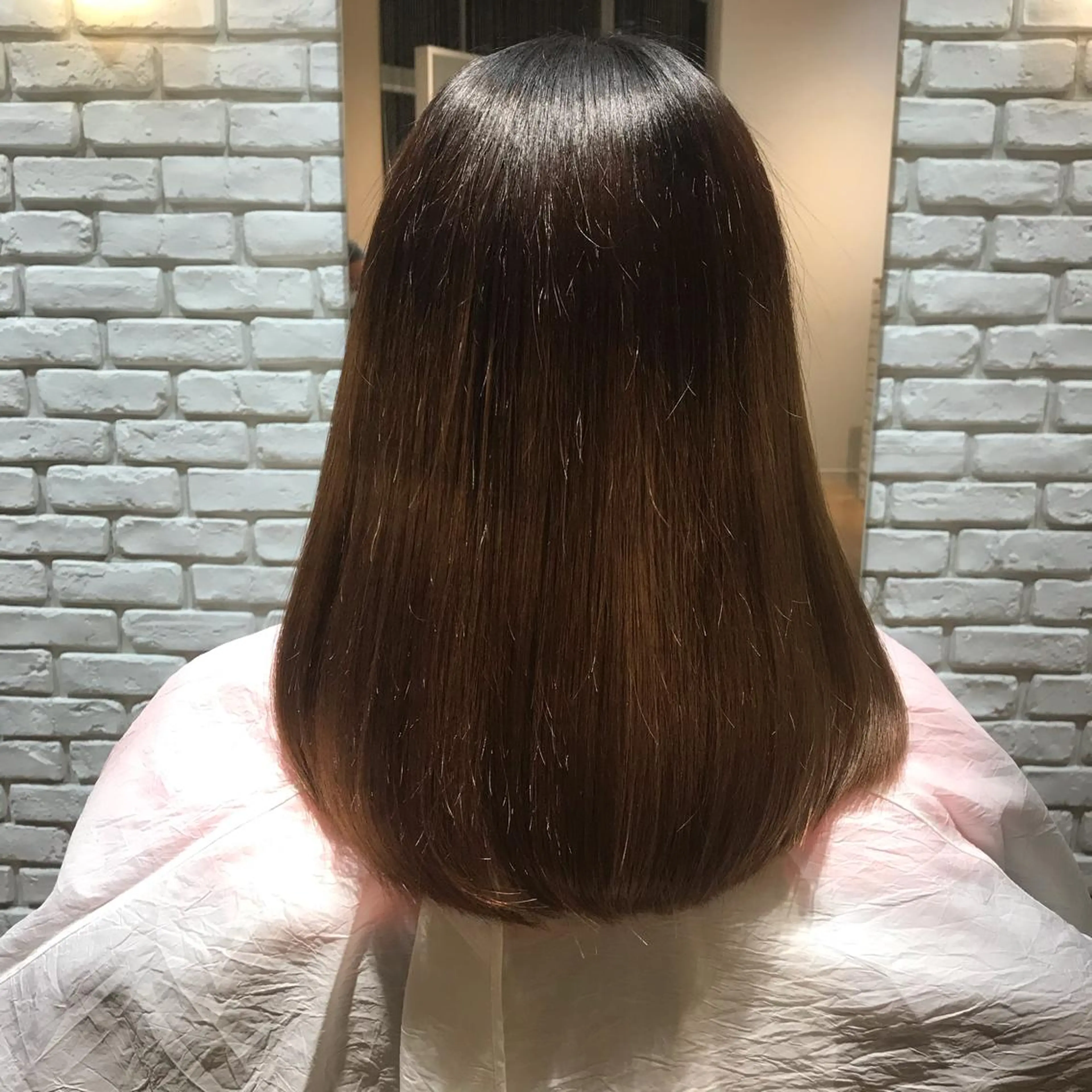 ミディアム 藤野 ひなのヘアスタイル