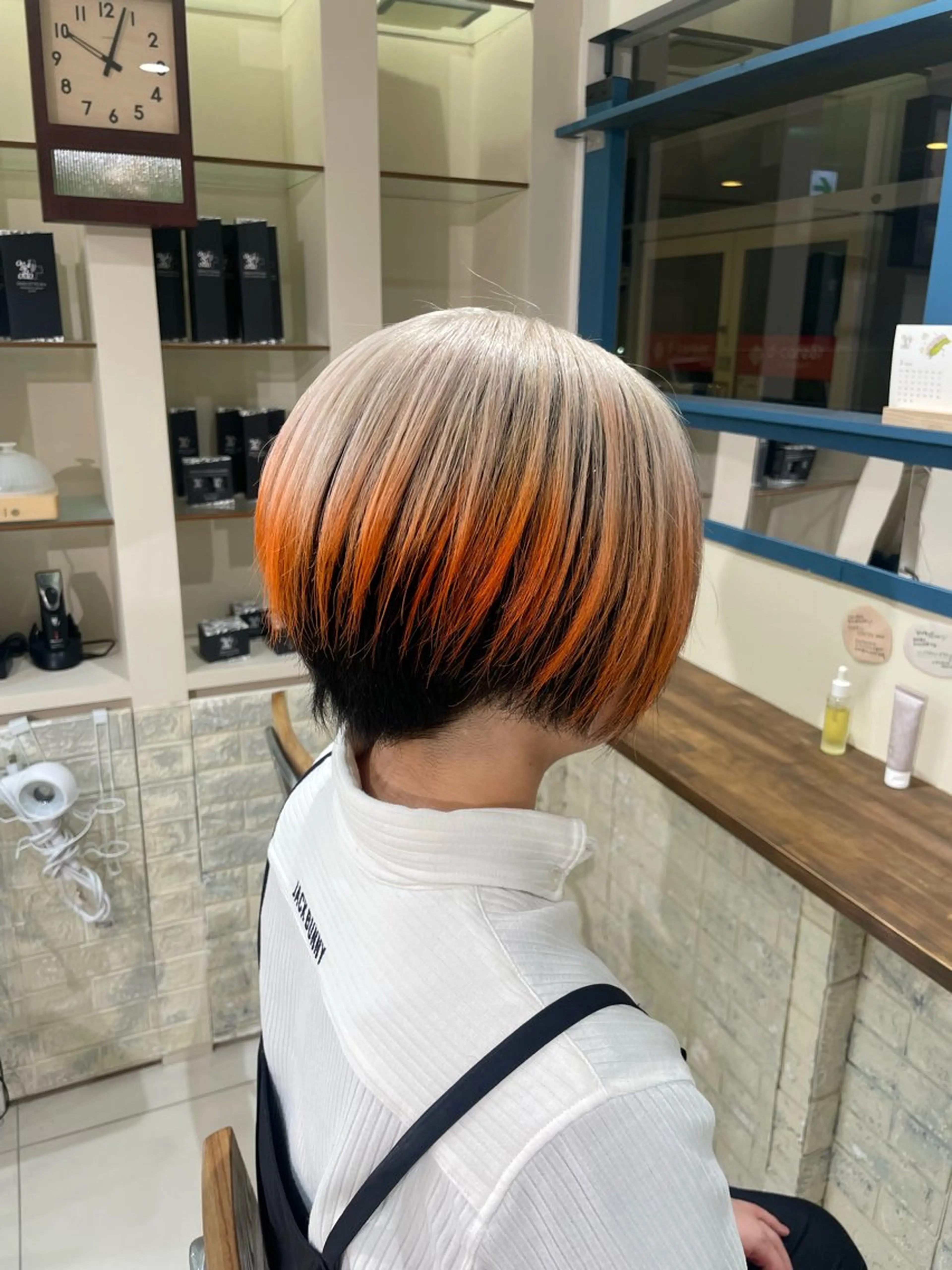 カラー luck みうのヘアスタイル
