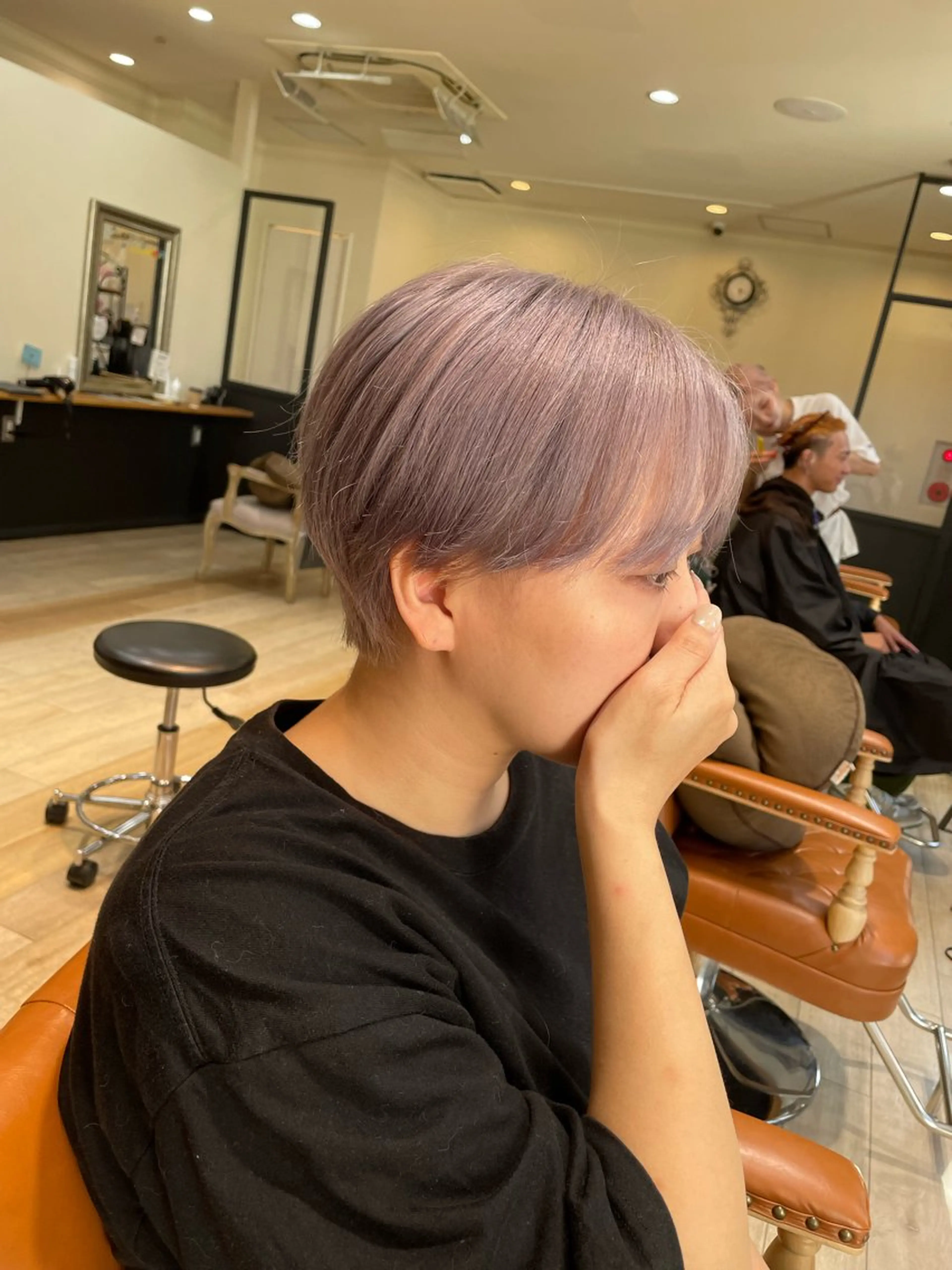ショート 亀川蓮 Agu hairのヘアスタイル