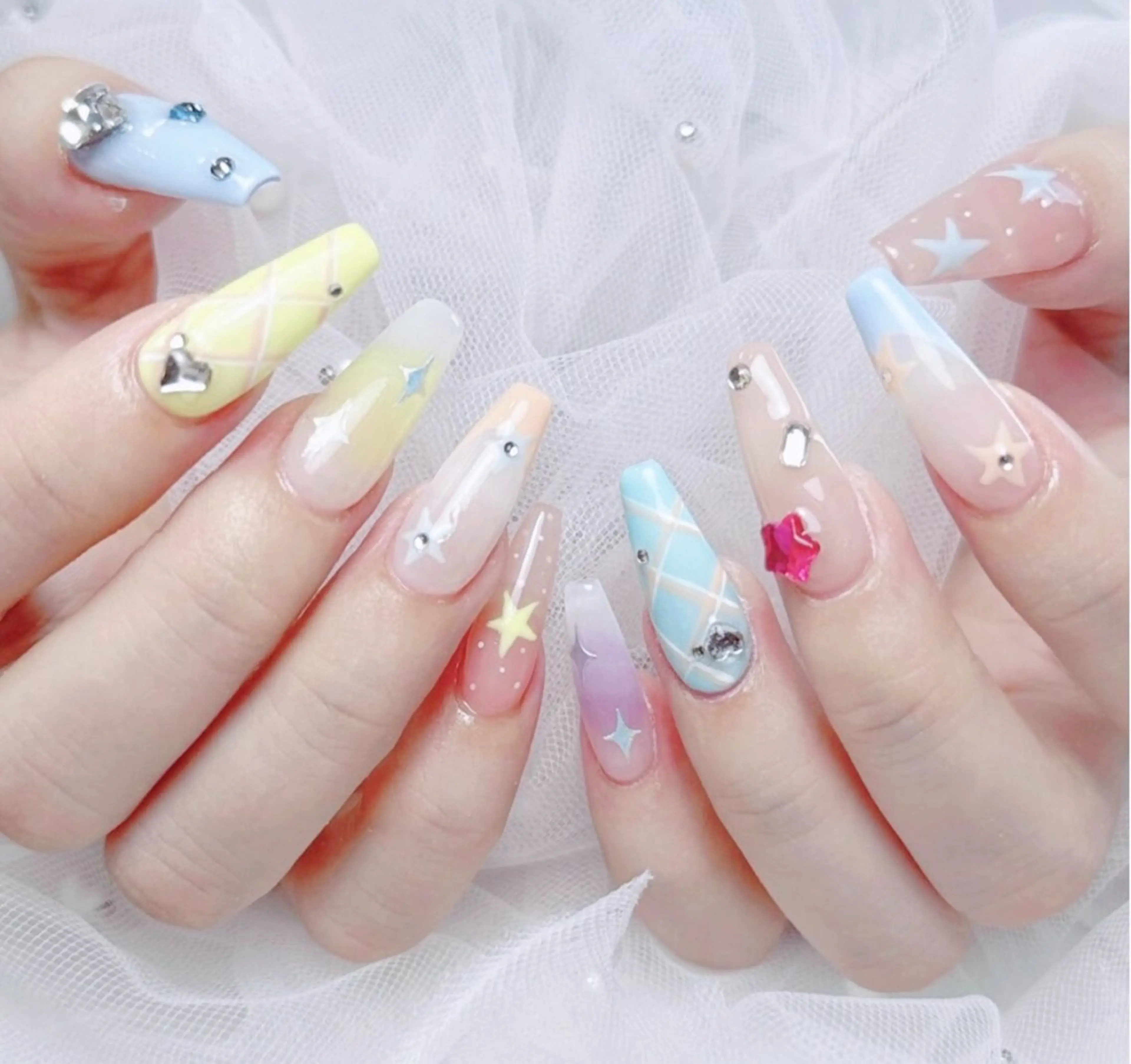 ネイル ハンドネイル ╹◡╹Mimoミモ Eye&Nailのマツエク・マツパデザイン