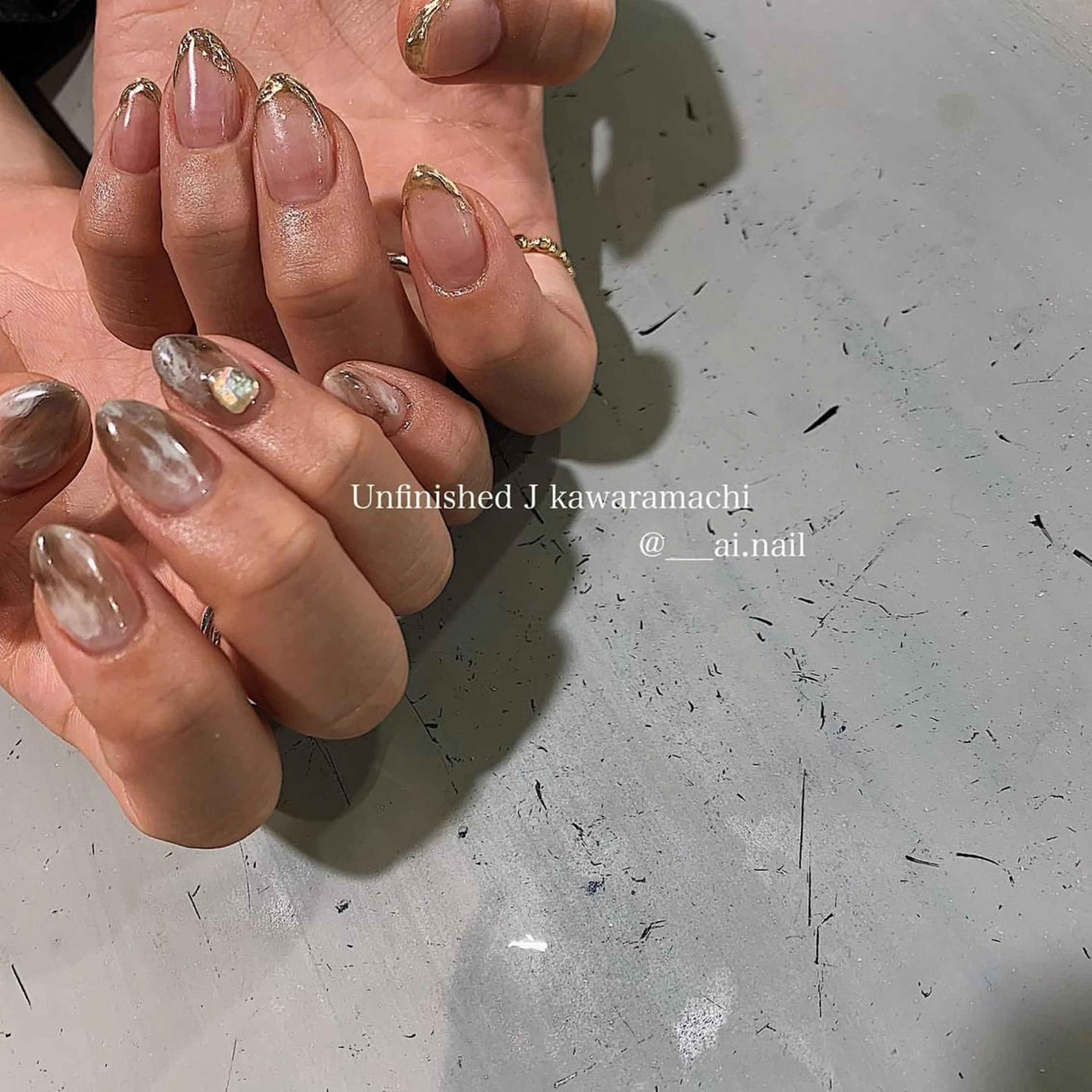 ネイル 🍃伏見 / soL nail / aiのネイルデザイン