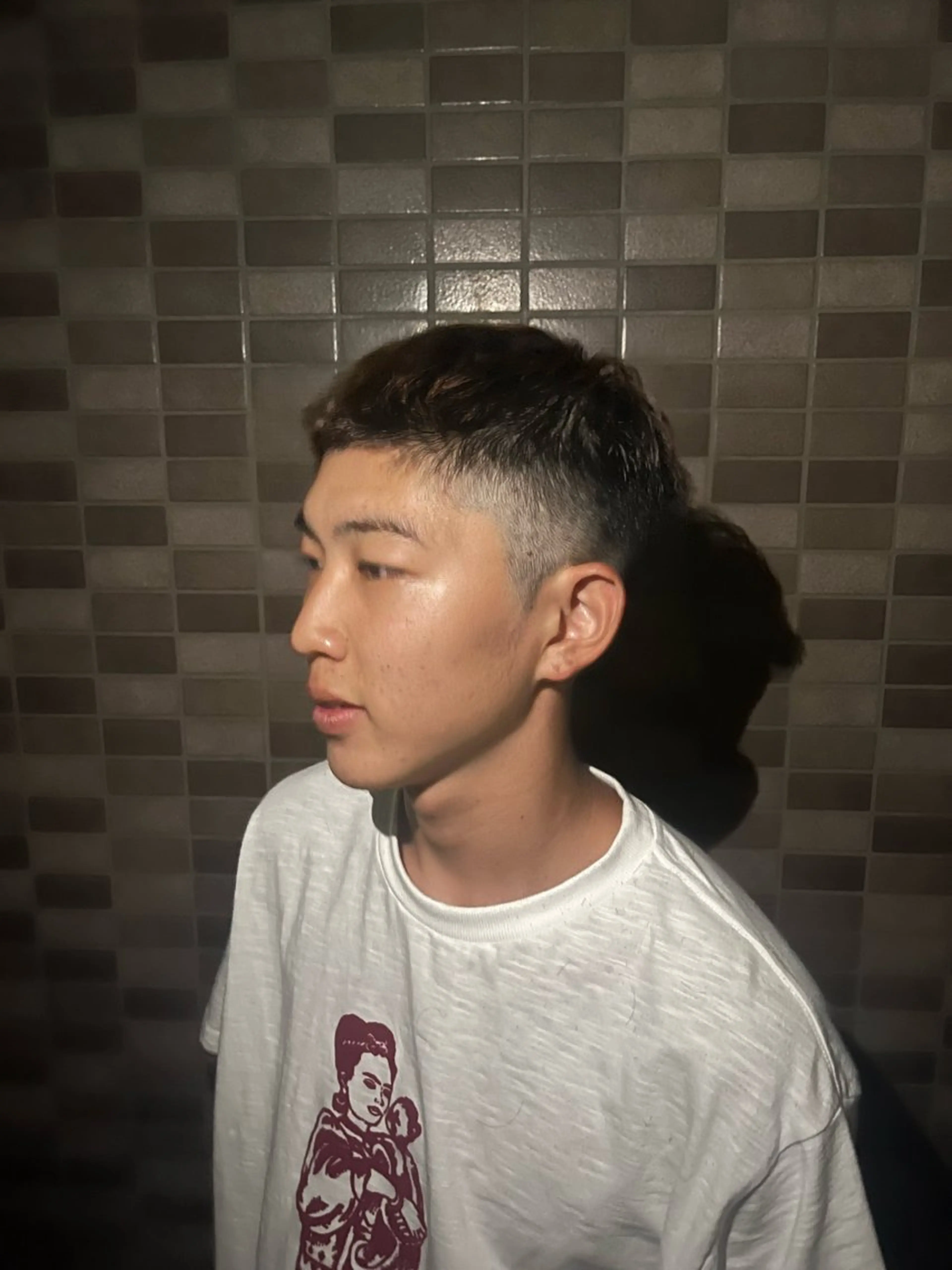 ショート 阿世賀 隆太のヘアスタイル