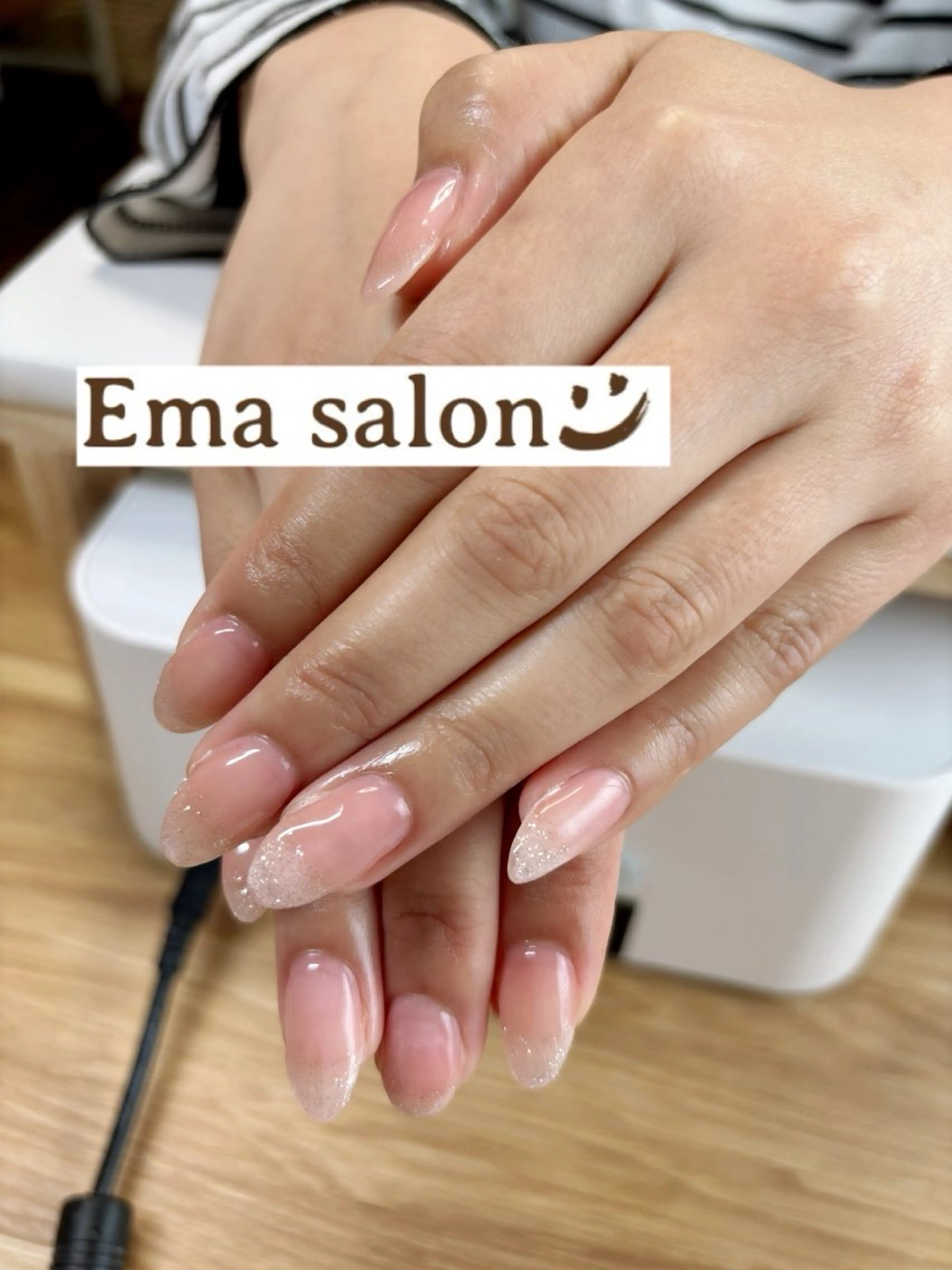 ネイル キラキラネイル マグネットネイル Ema salon hiromiのネイルデザイン