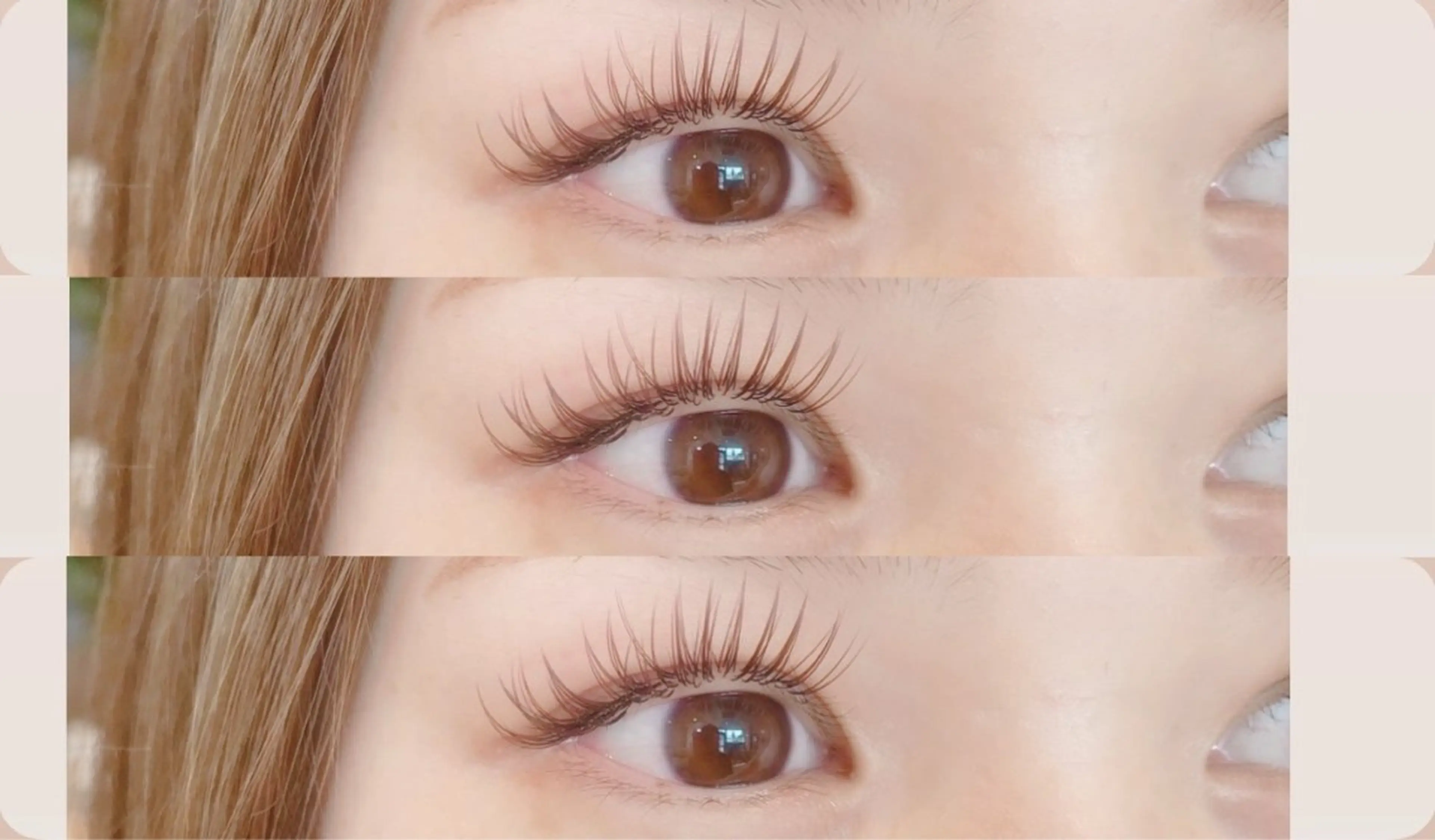 マツエク・マツパ 付け放題 フラットラッシュ みっちーサロン kasumiのマツエク・マツパデザイン