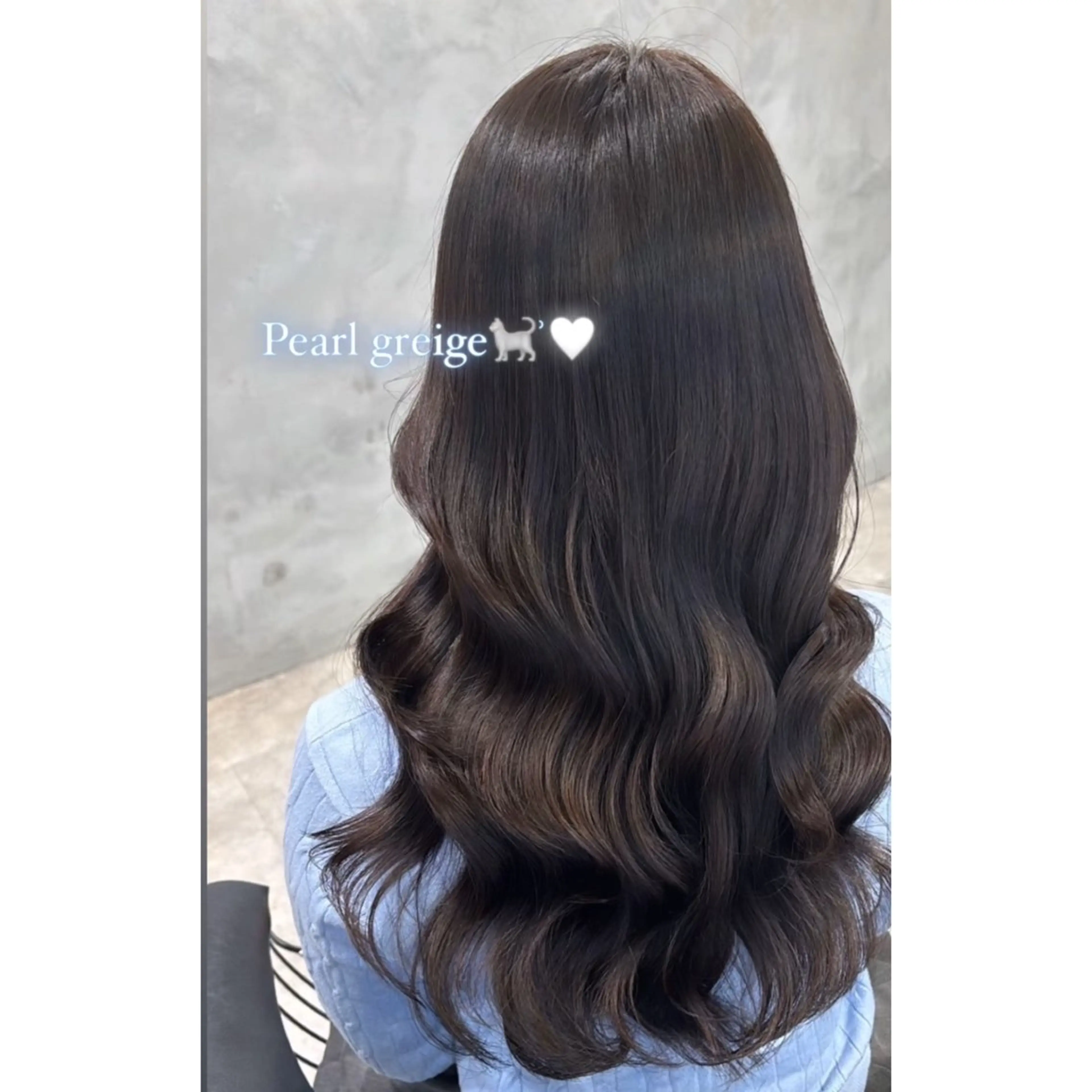 ロング カラー Rino 🎀🖤のヘアスタイル