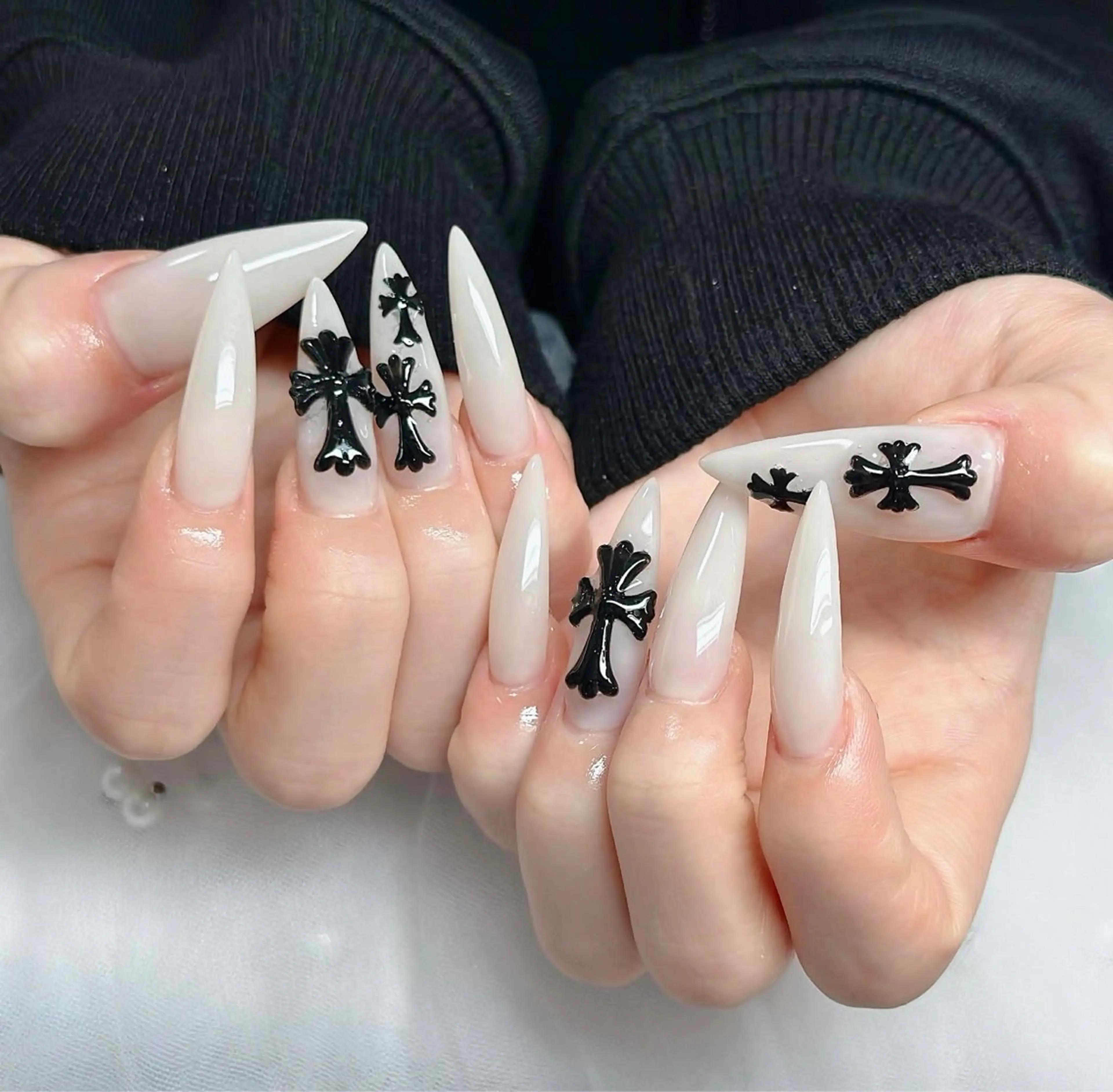 ネイル アートネイル 成人式 ジェルネイル ニュアンスネイル 夏ネイル ハンドネイル neco H.babynailのネイルデザイン