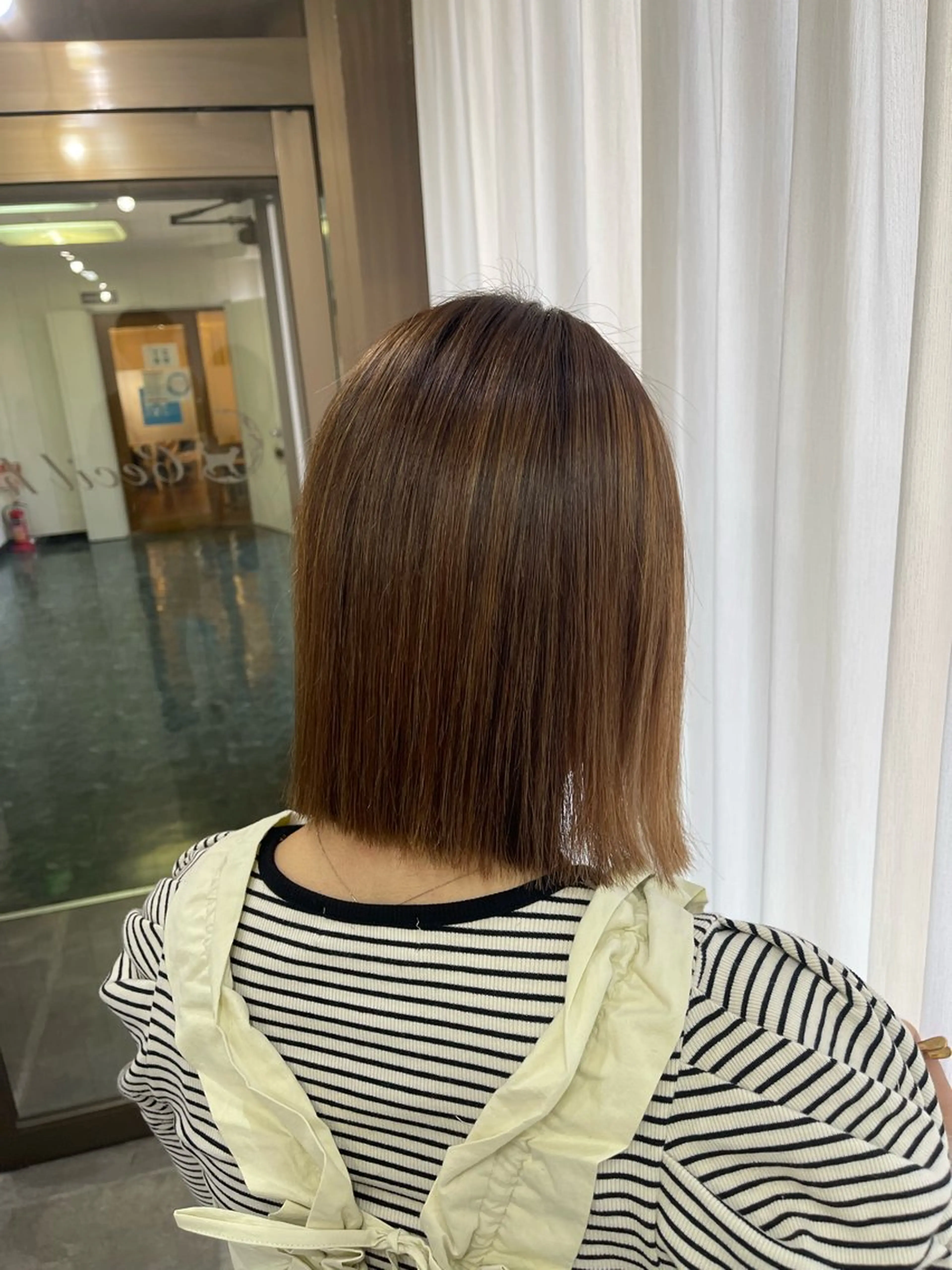 ショート 髪質改善 トリートメント 酸性ストレート カット トリートメント ダブルカラー/ 髪質改善💎安藤のヘアスタイル