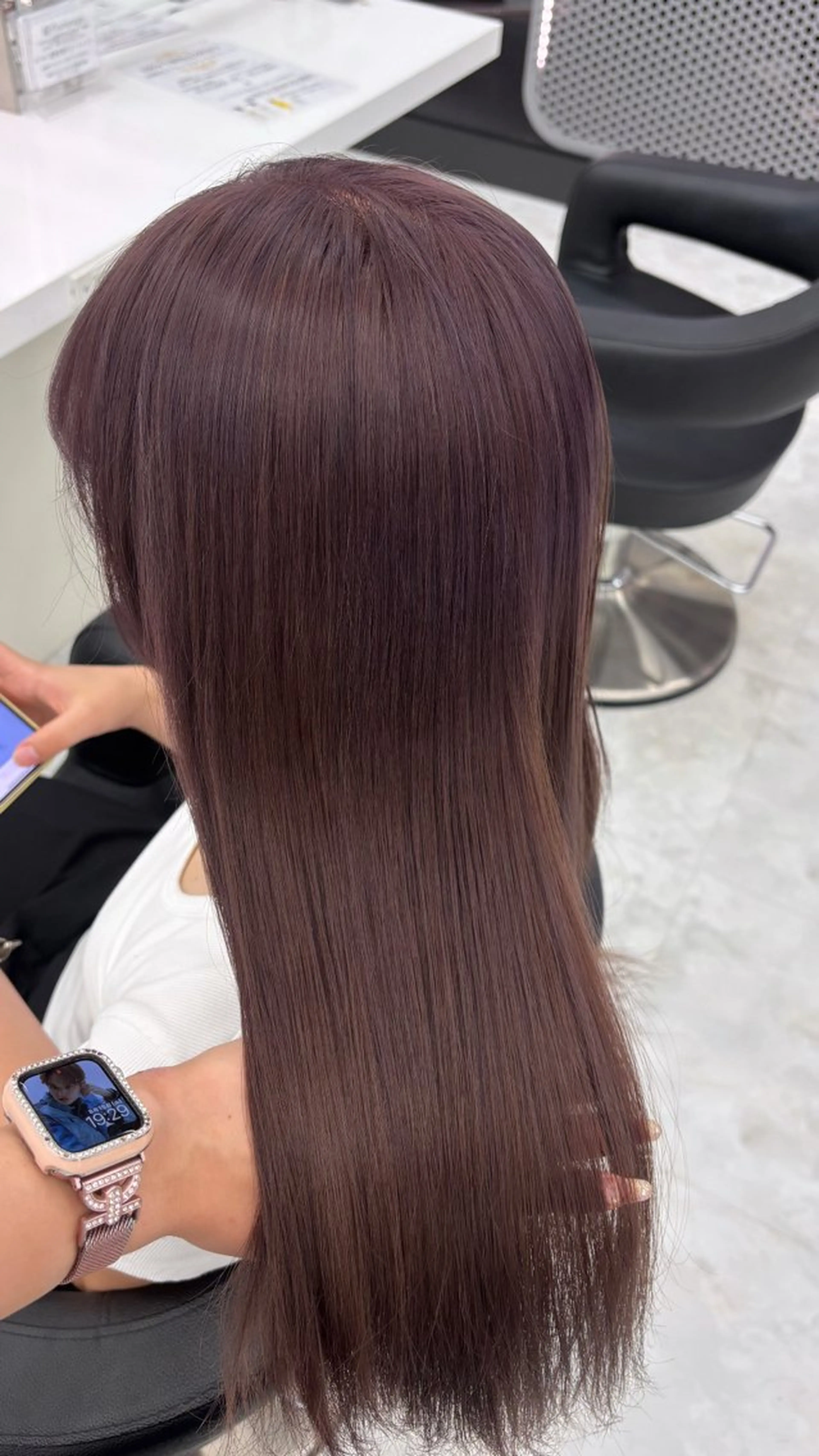 カラー かわいい艶髪🤍 れいな🤍のヘアスタイル