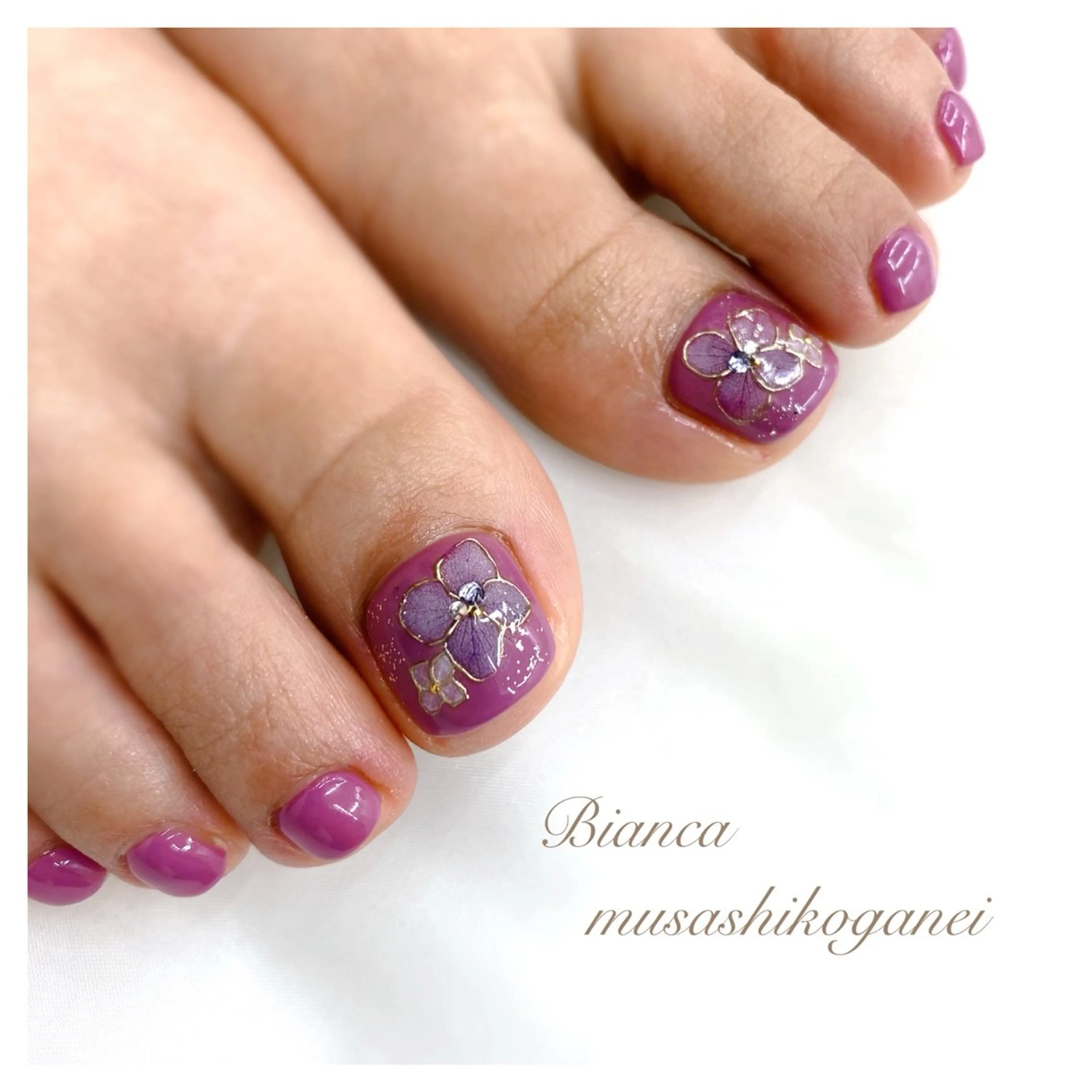 ネイル Bianca 武蔵小金井　しぎはらのネイルデザイン