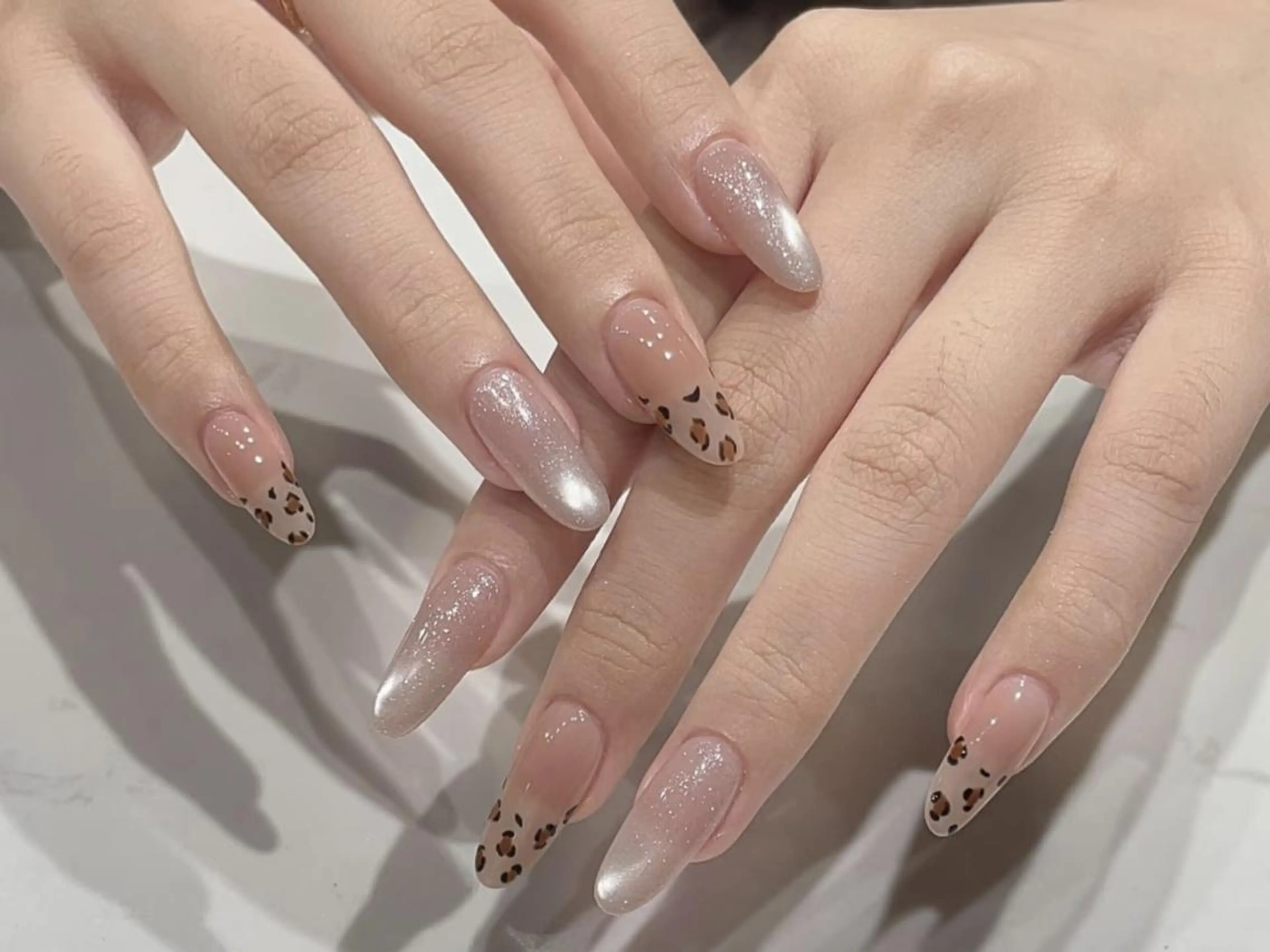 ネイル アートネイル オーロラネイル クリアネイル フレンチネイル ジェルネイル 🎀Best Nail🎀のネイルデザイン