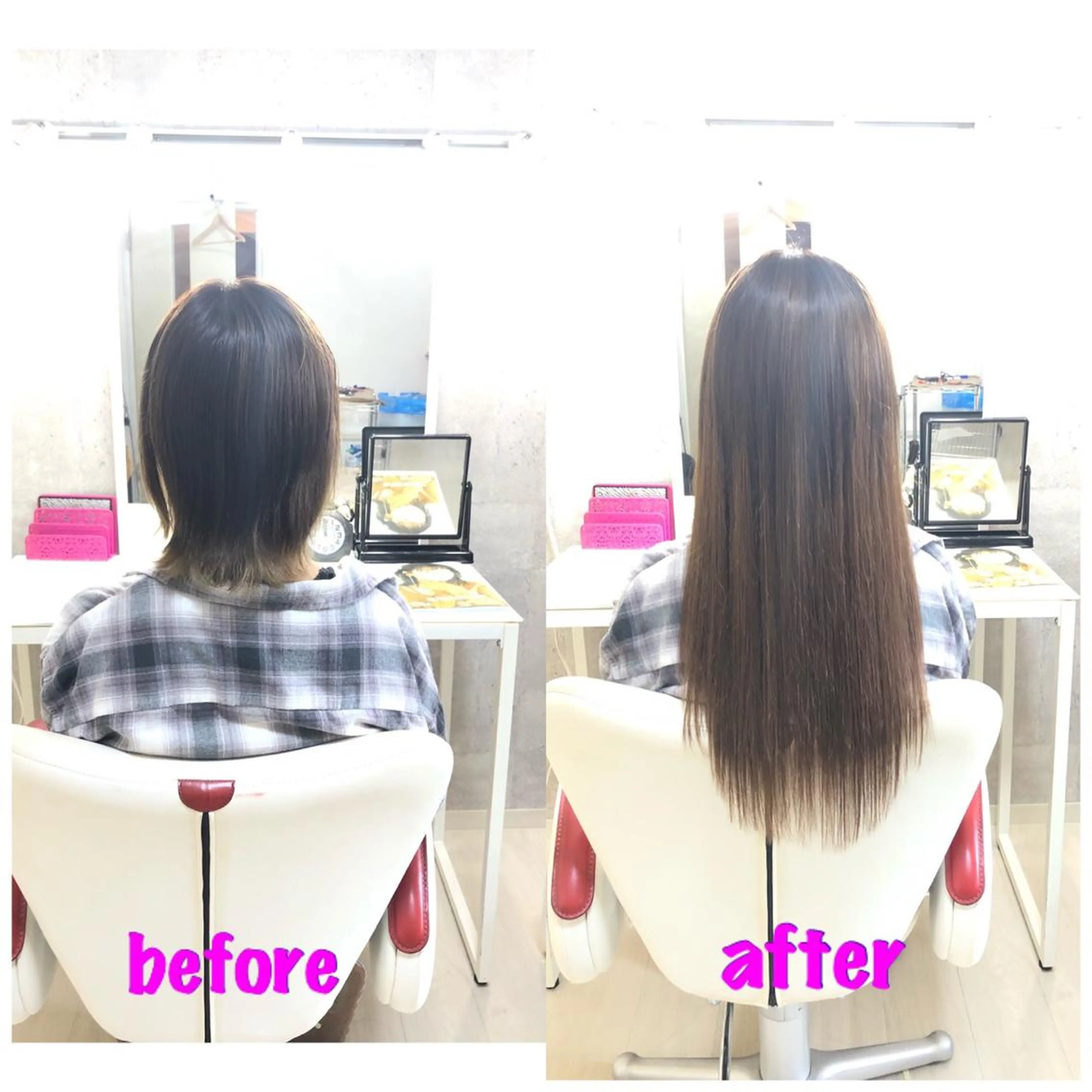 ロング エクステ 🌸ドレスアップ 心斎橋店🌸のヘアスタイル