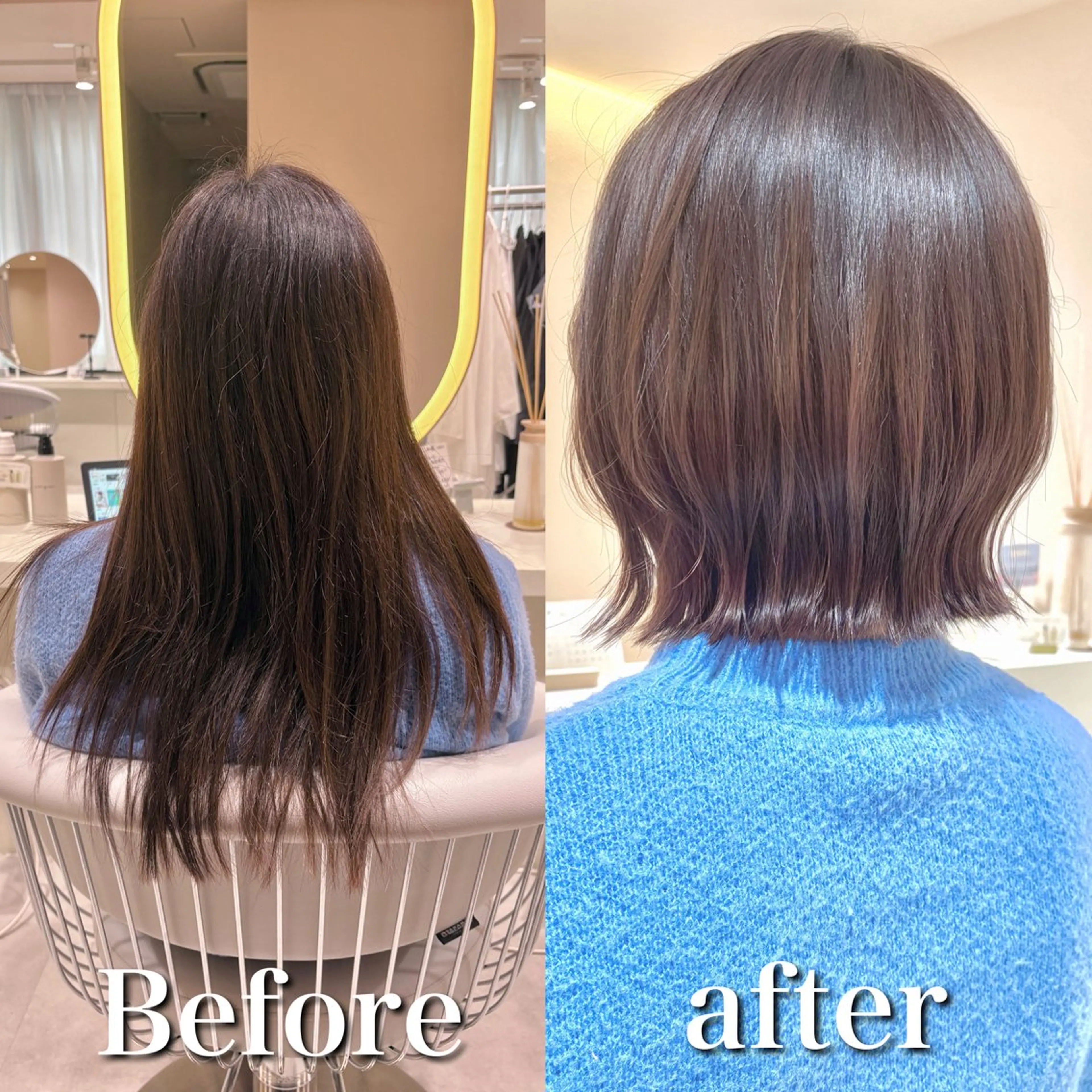 ショート ボブ カット トリートメント レイヤーボブ特化/ 横浜/伊藤　怜のヘアスタイル