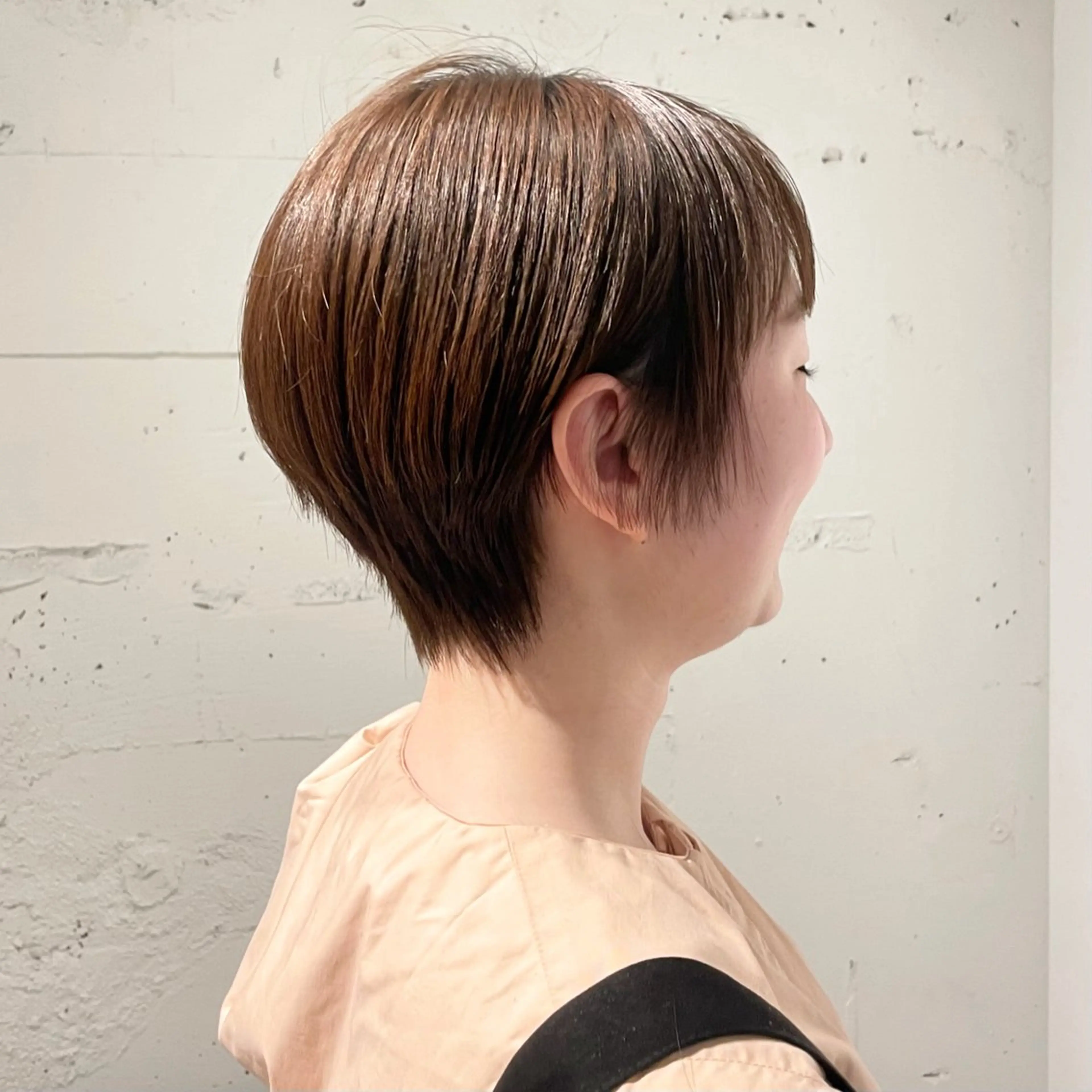 ショート ボブ ショートヘア 暖色カラー / rio🐏 / 目黒のヘアスタイル