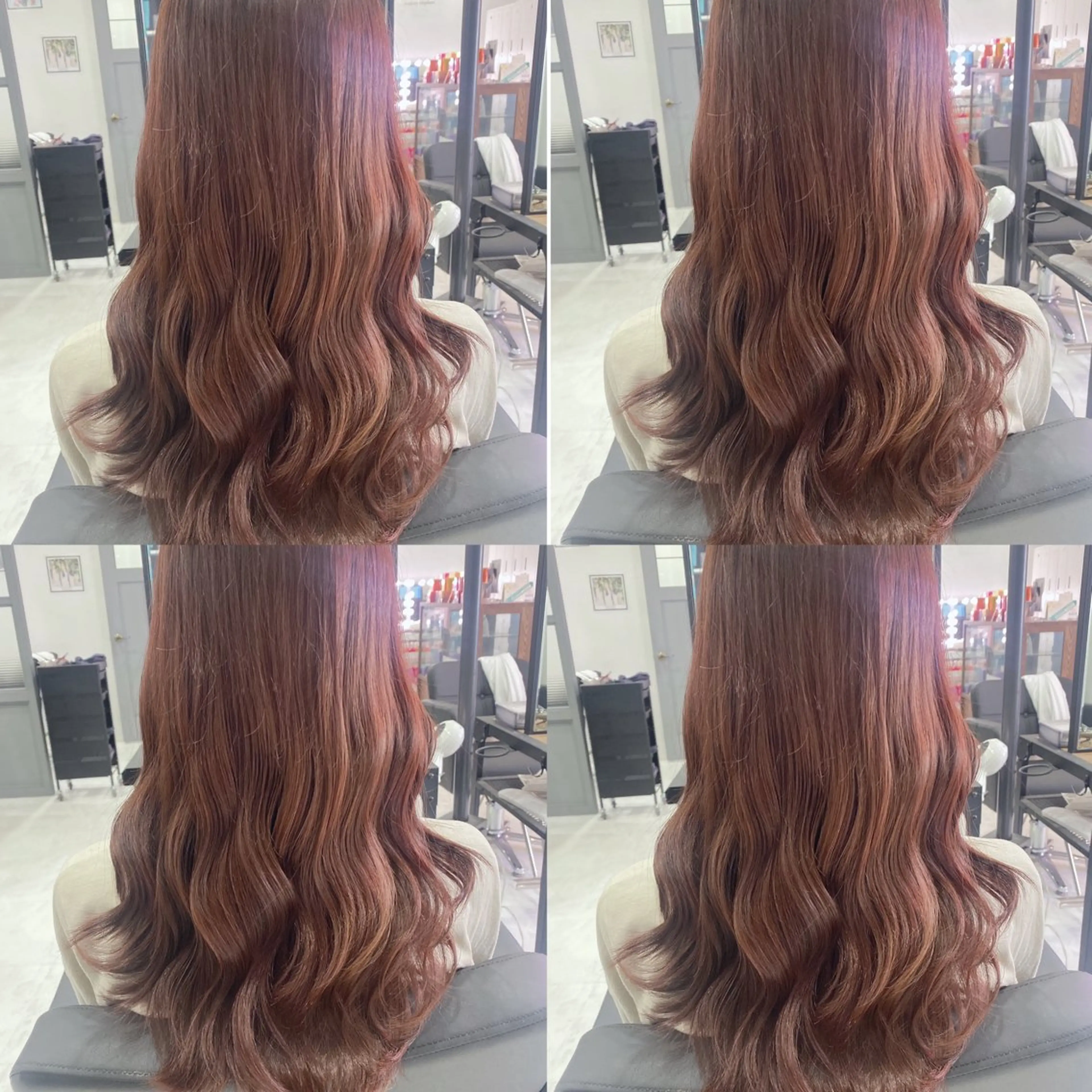 ロング カラー 韓国風ヘア 髪質改善×矯正🫧 韓国ヘアasamiのヘアスタイル