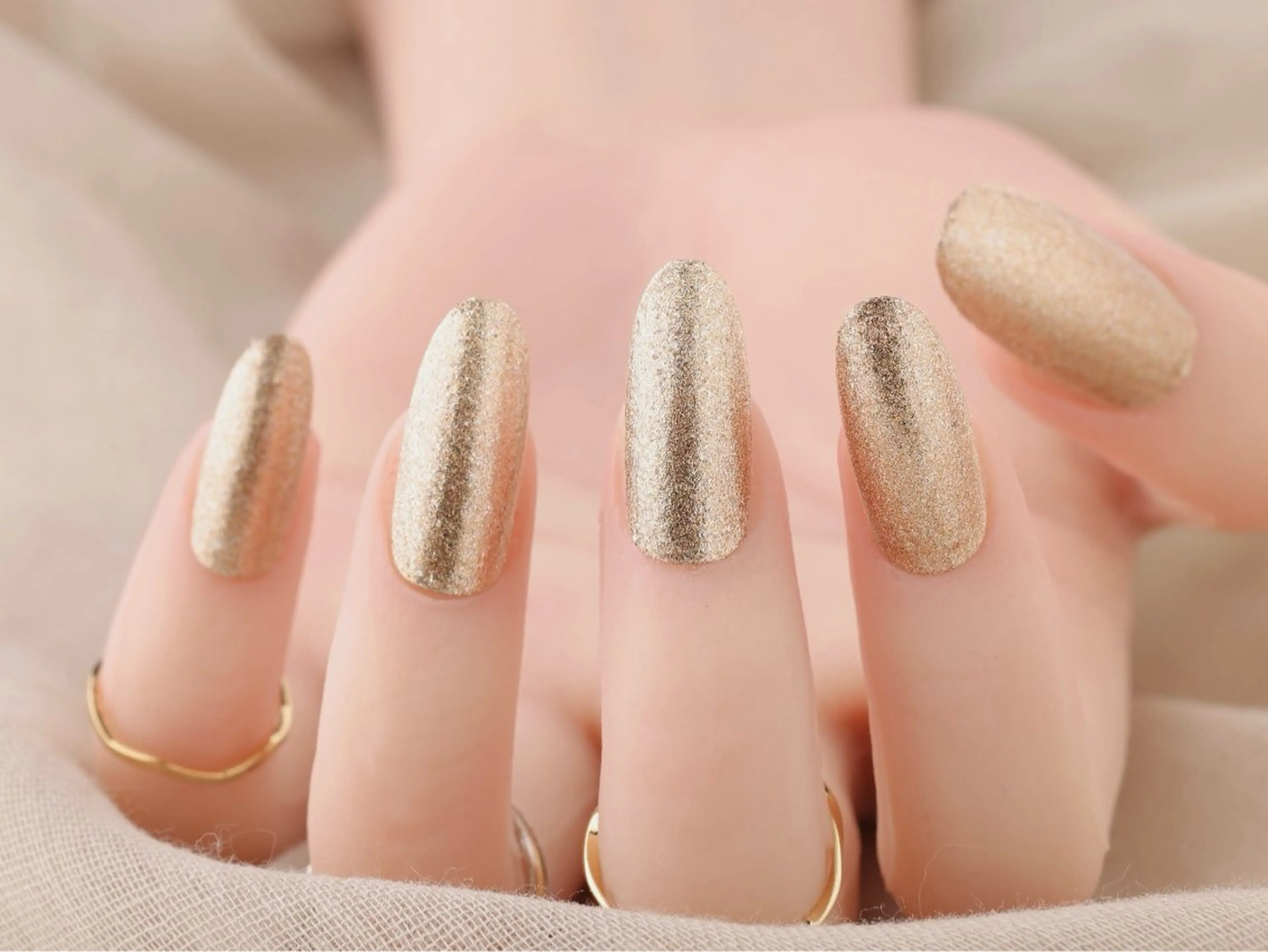 【オフなし】ワンカラーネイルの（アート追加、マグネット変更の場合は要相談・別途料金）の写真