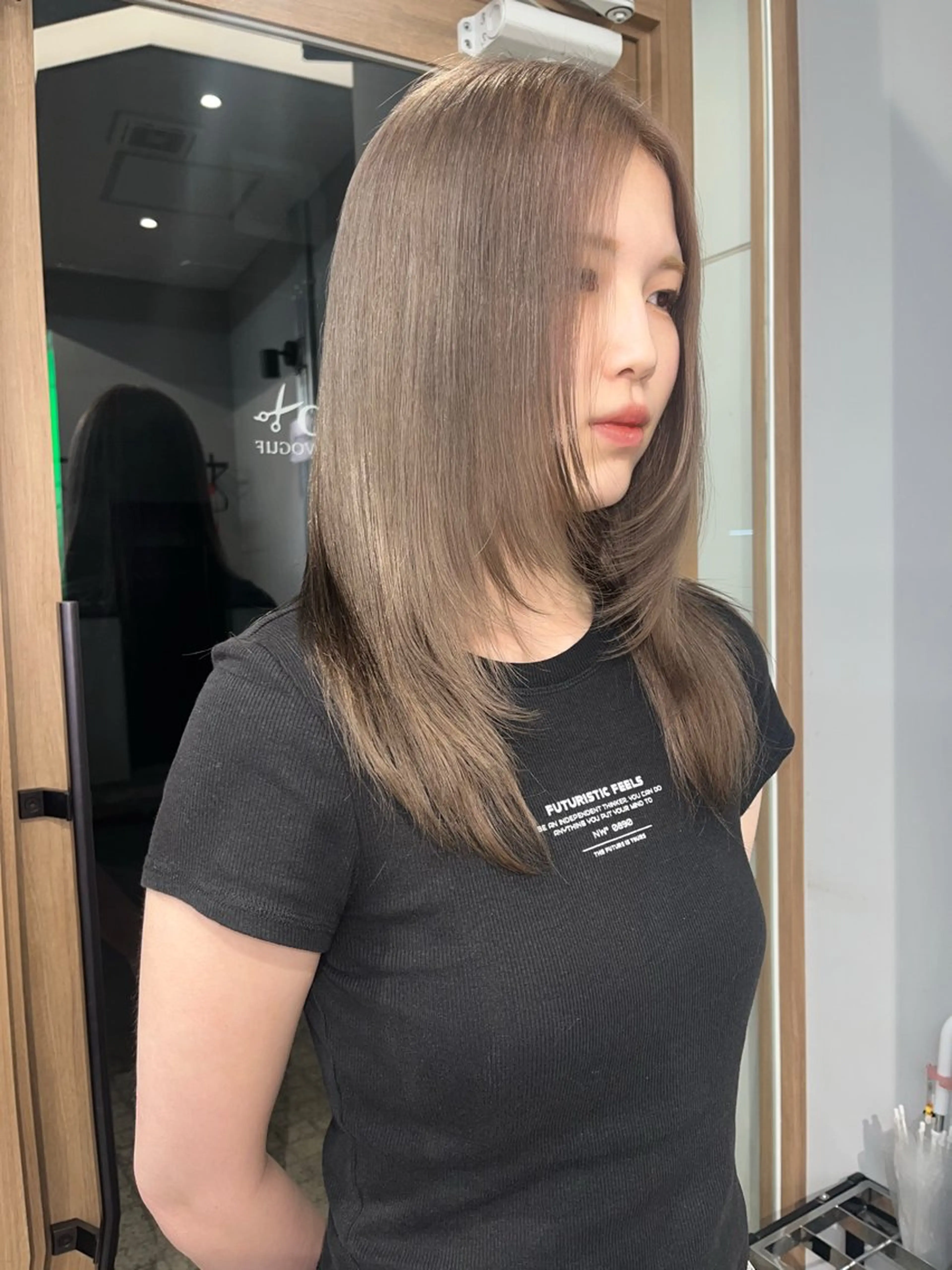 セミロング libero/柏 HARUNA🎀のヘアスタイル