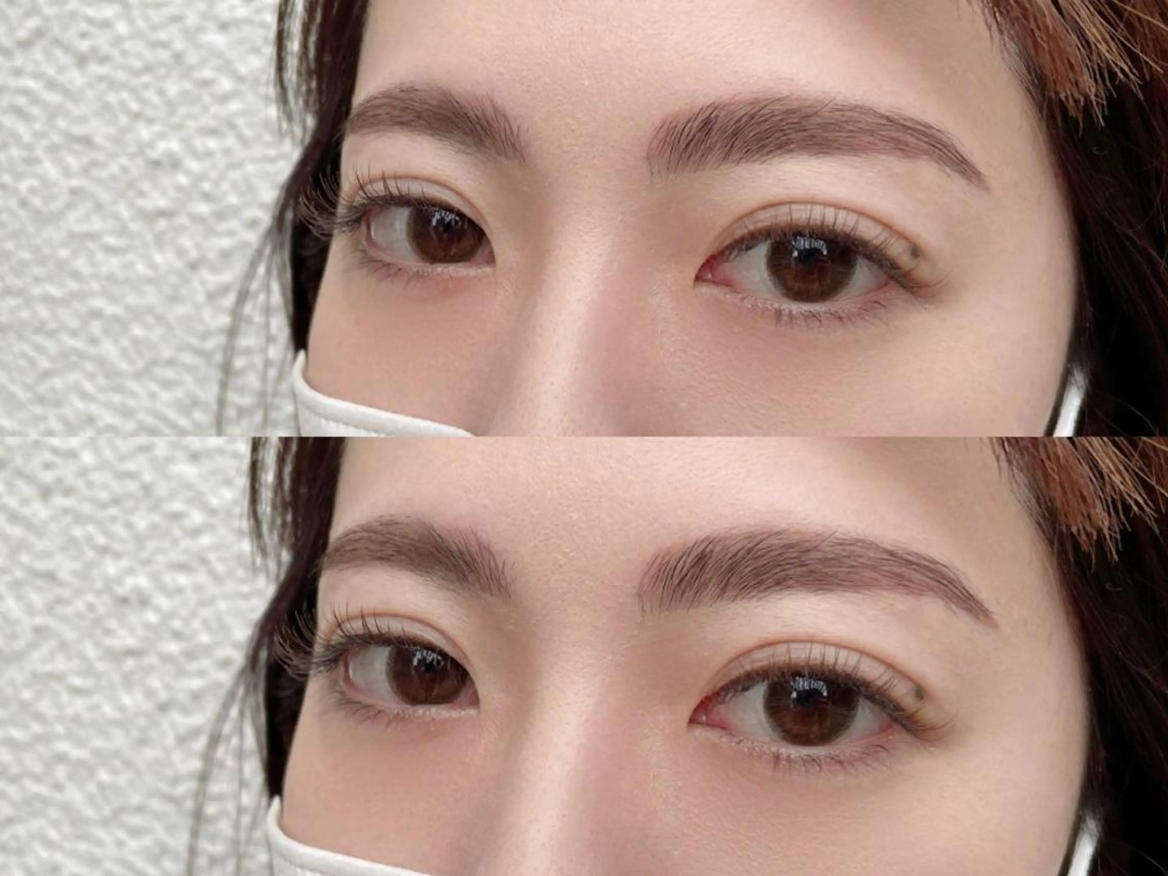 マツエク・マツパ アイブロウ 眉カラー フラットラッシュ Lameru ラメルのマツエク・マツパデザイン