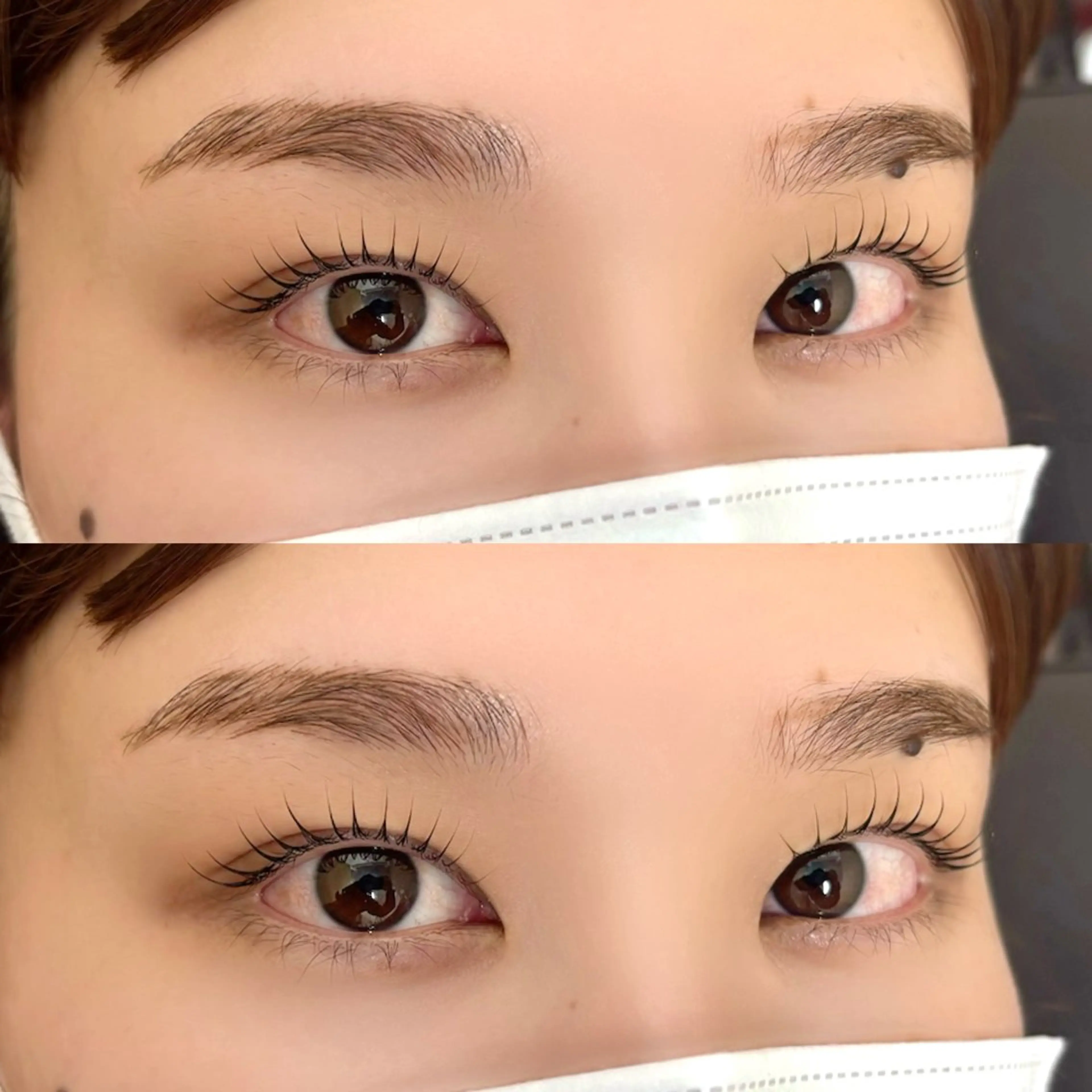 マツエク・マツパ 一重×まつ毛パーマ 佐々木🪽 《まつ毛パーマ》のマツエク・マツパデザイン