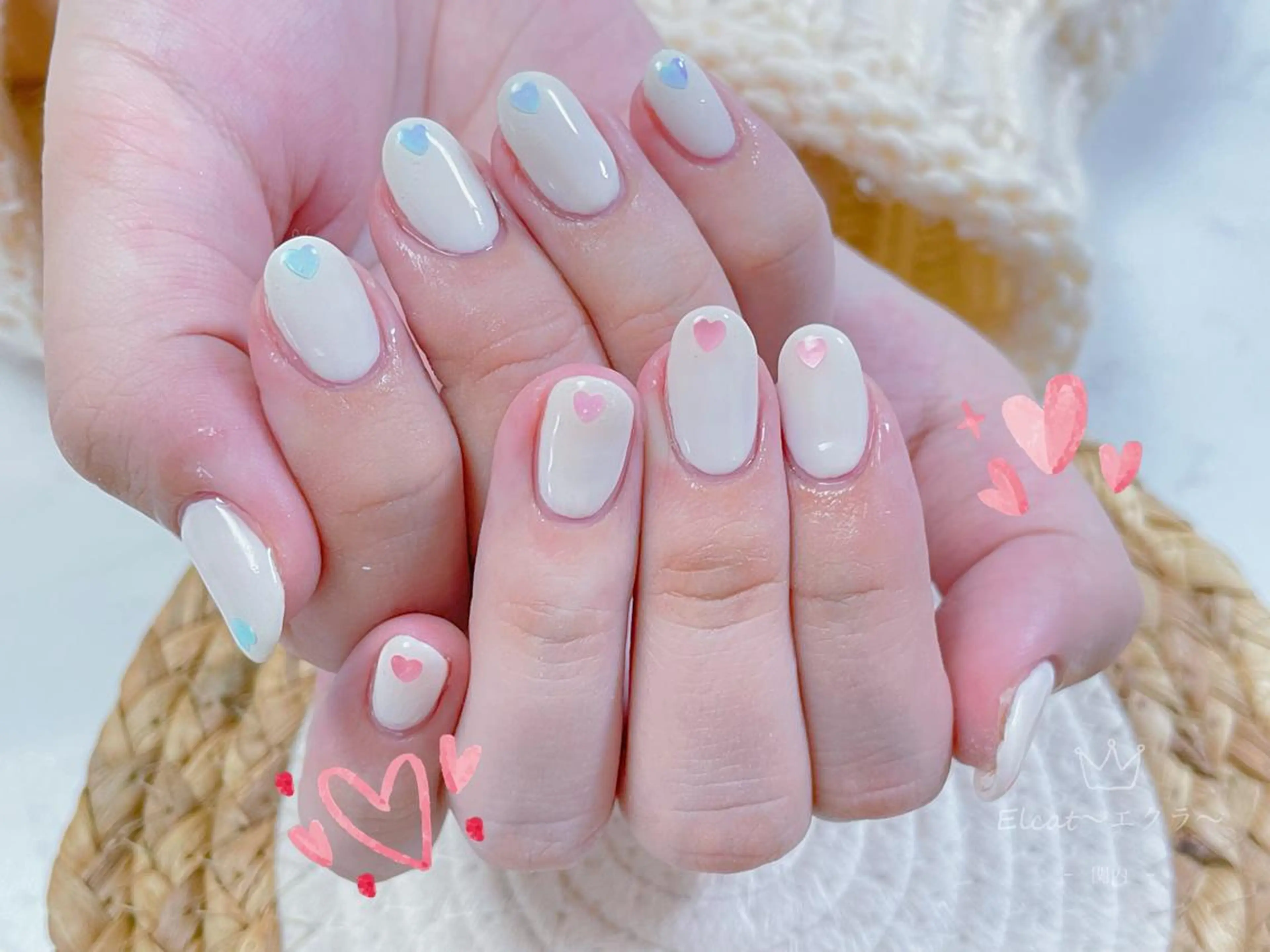 ネイル ハンドネイル ネイルサロン エクラ 🌹【スカルプ専門】のネイルデザイン