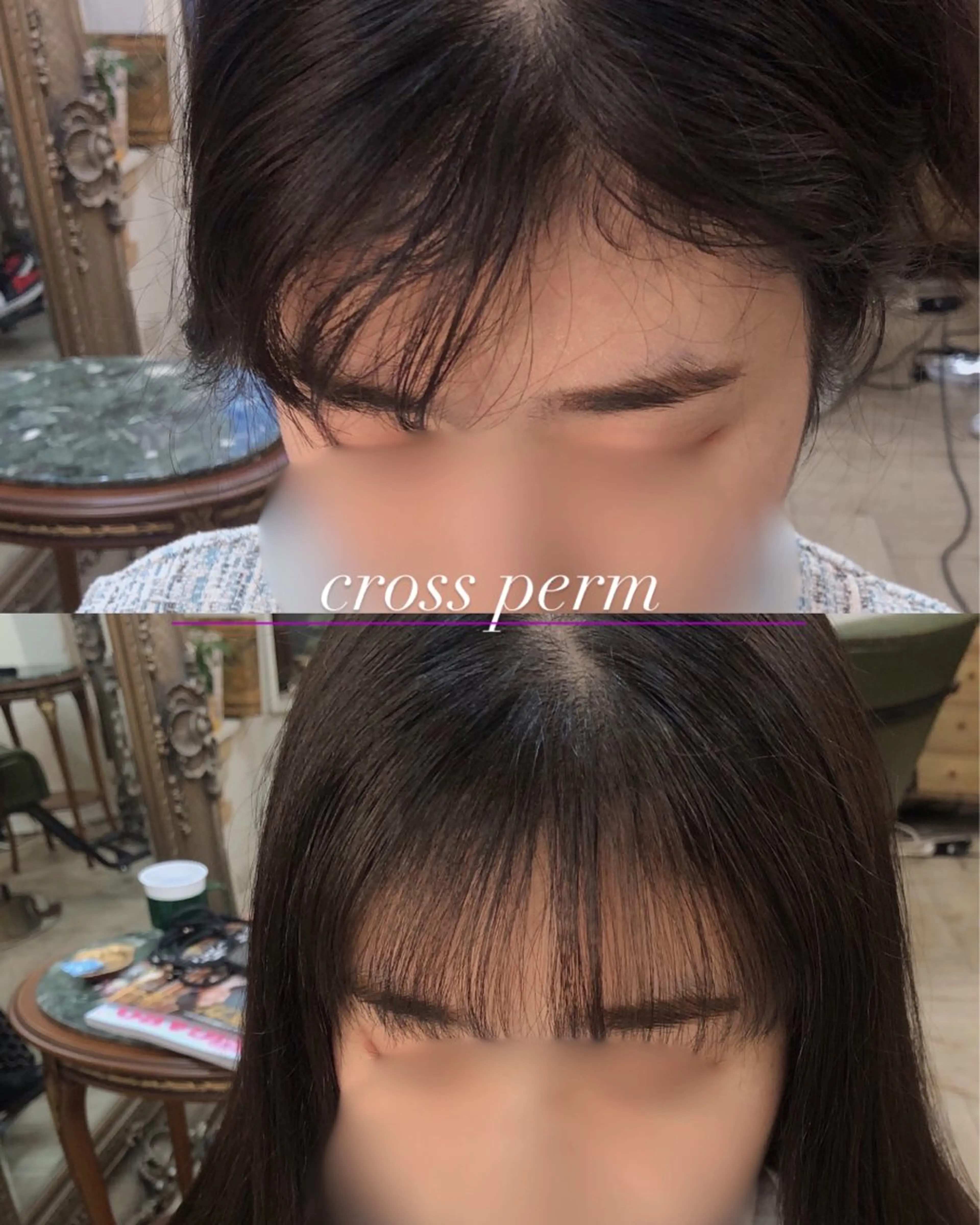 パーマ 縮毛矯正 ❤︎大人シック ベージュrihoのヘアスタイル