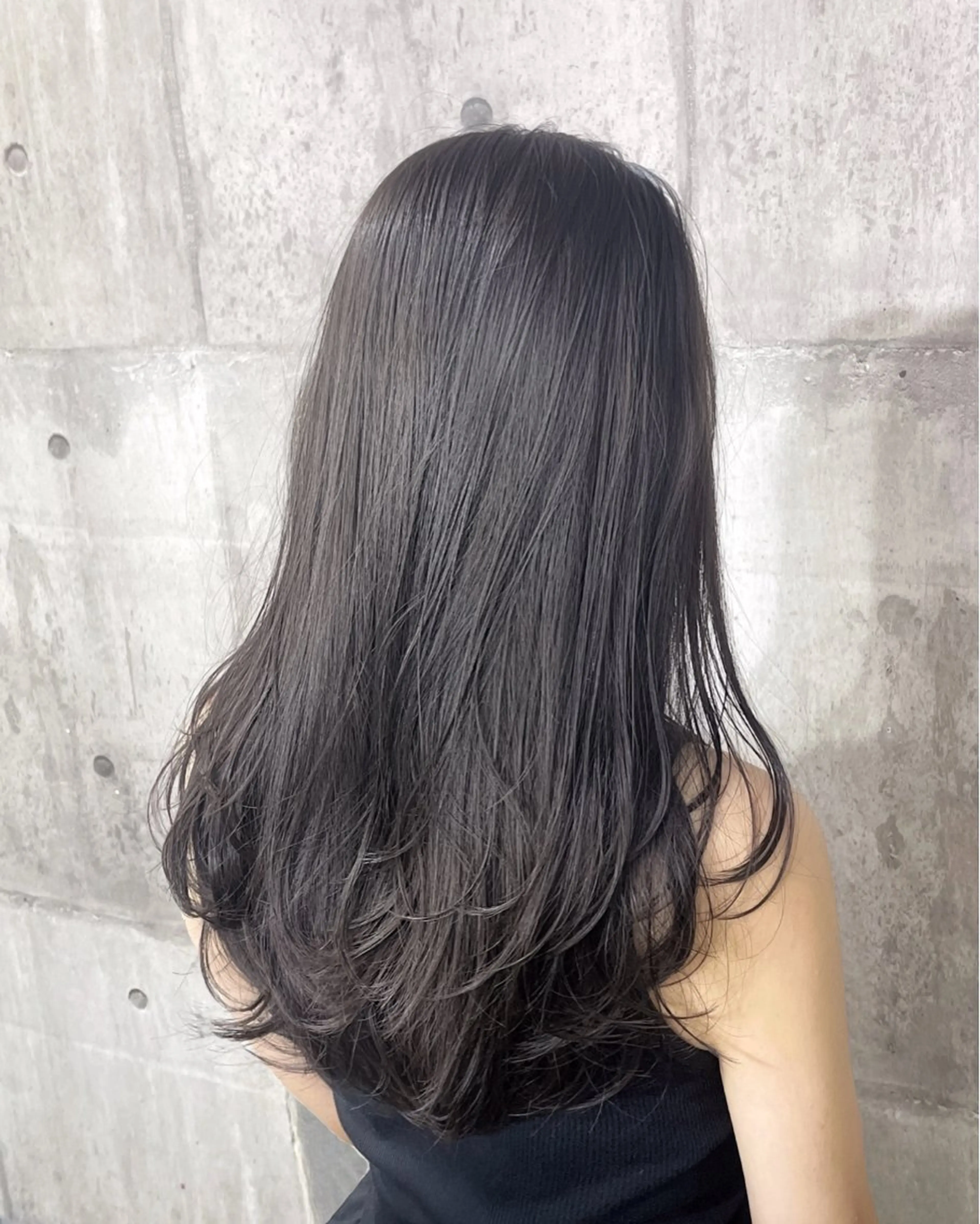 ロング カラー カット ヘアカラー トリートメント MIRAC所属・Ryoichi⛓️ 韓国ヘア/ハイトーンのヘアスタイル