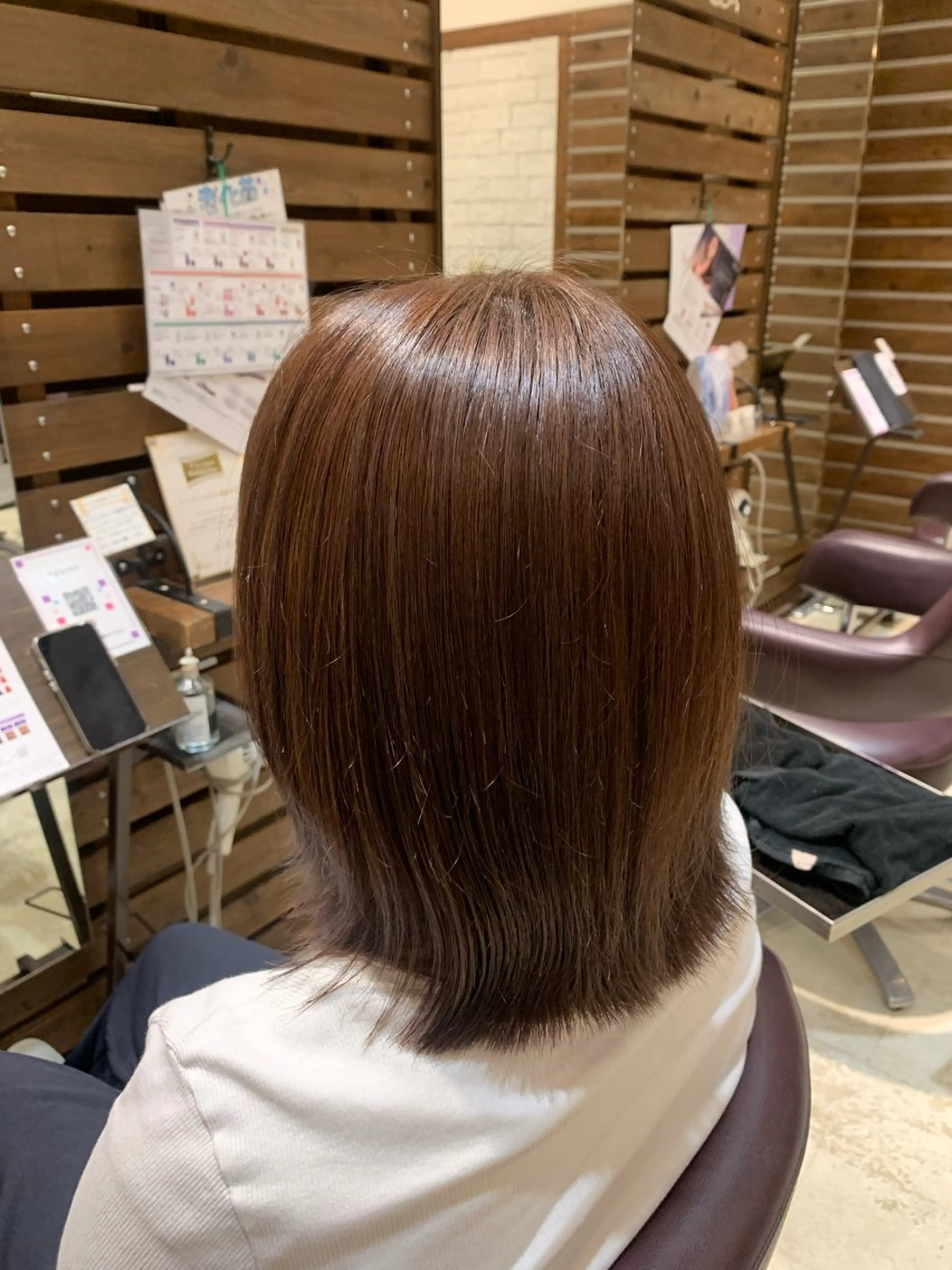 カラー ハイライトカラー イルミナカラー ラベンダーカラー ヘアカラー 艶カラー 透明感カラー/叶羽のヘアスタイル